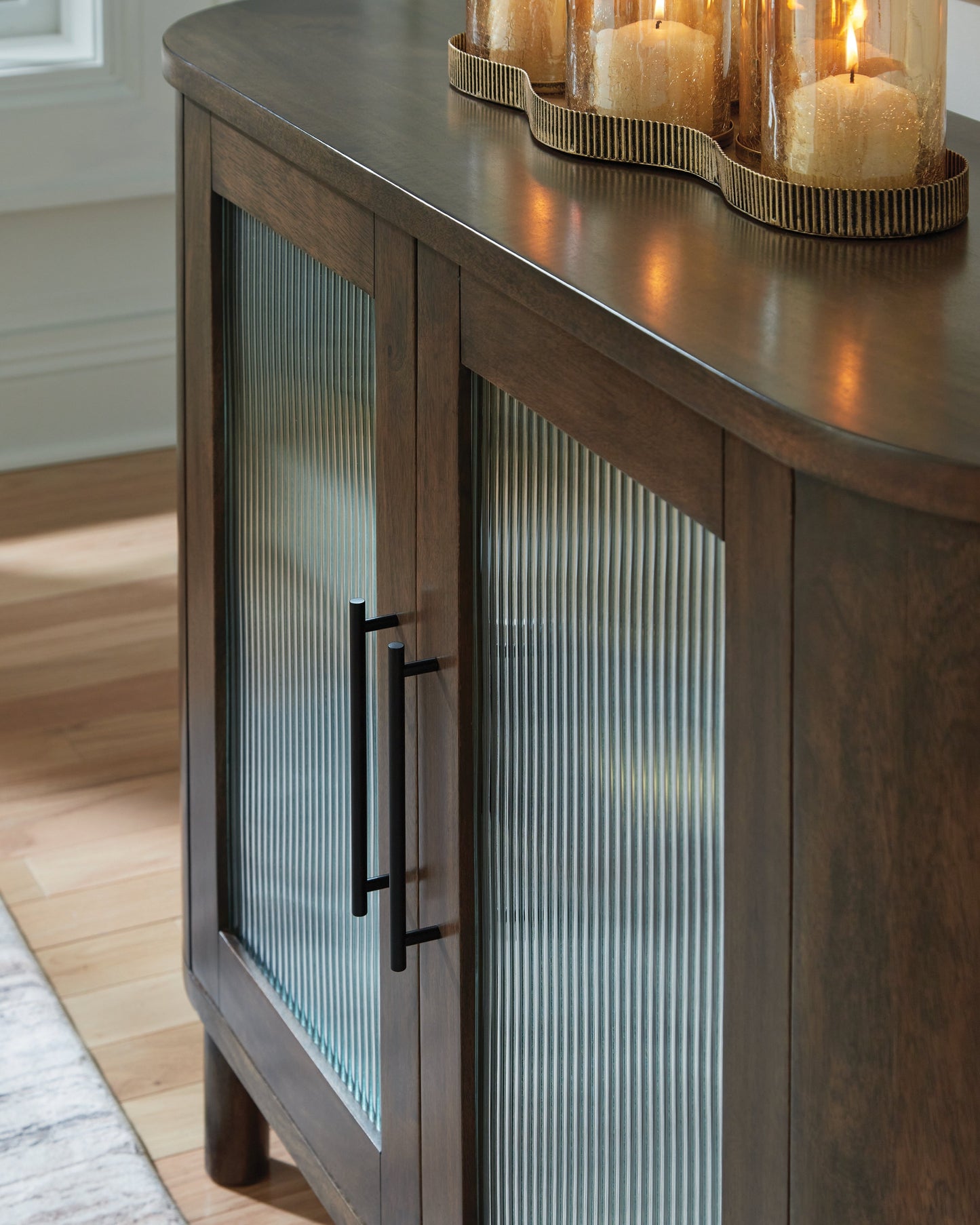 Mayridge Medium Brown Accent Cabinet- Viva Furn