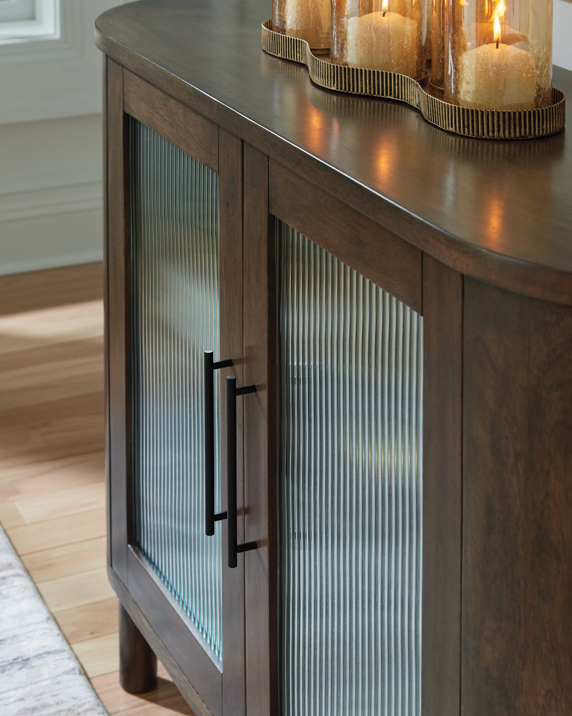 Mayridge Medium Brown Accent Cabinet- Viva Furn