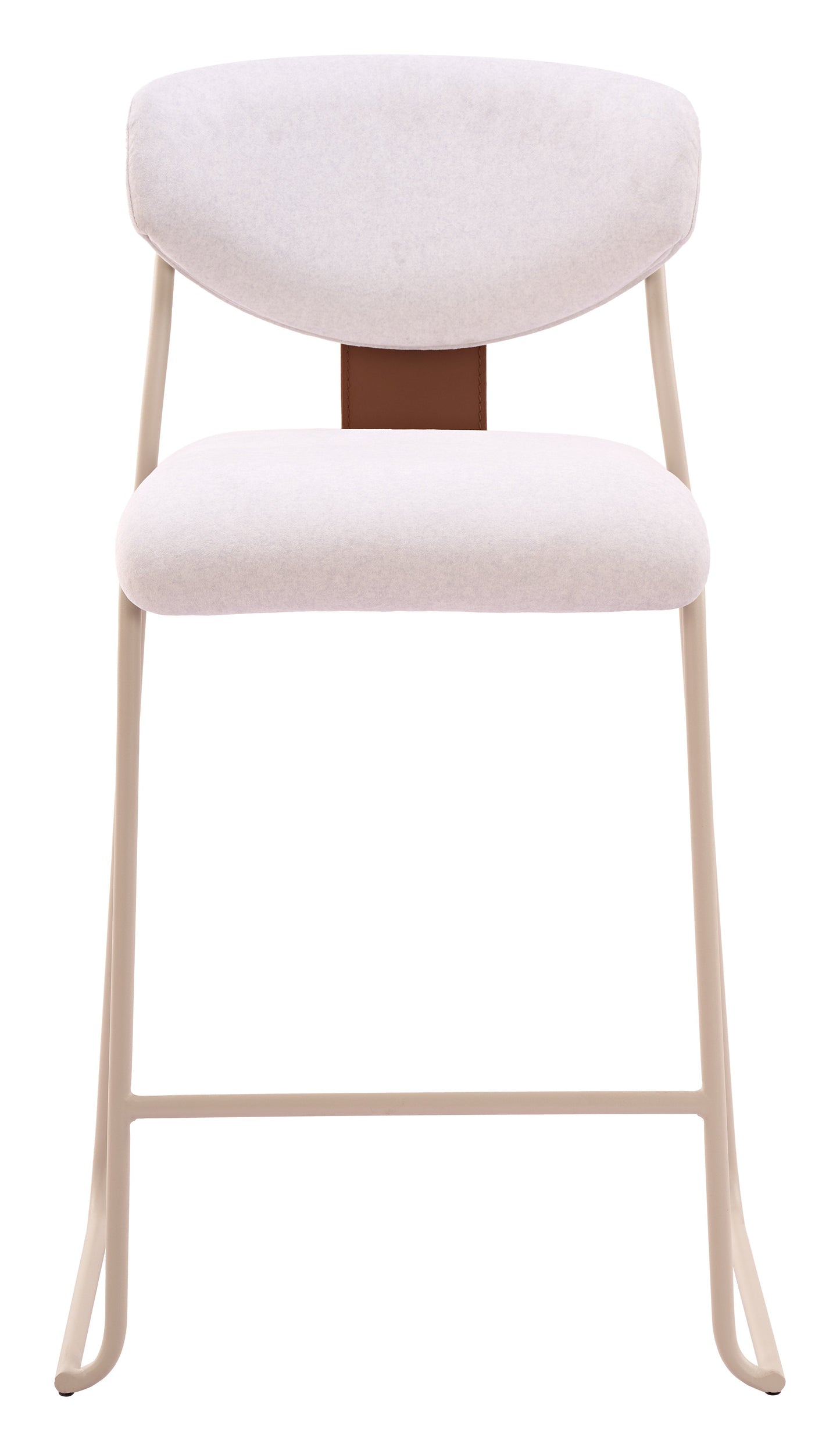 Meadow Cloud White Counter Stool (Set of 4) - Ornate Home