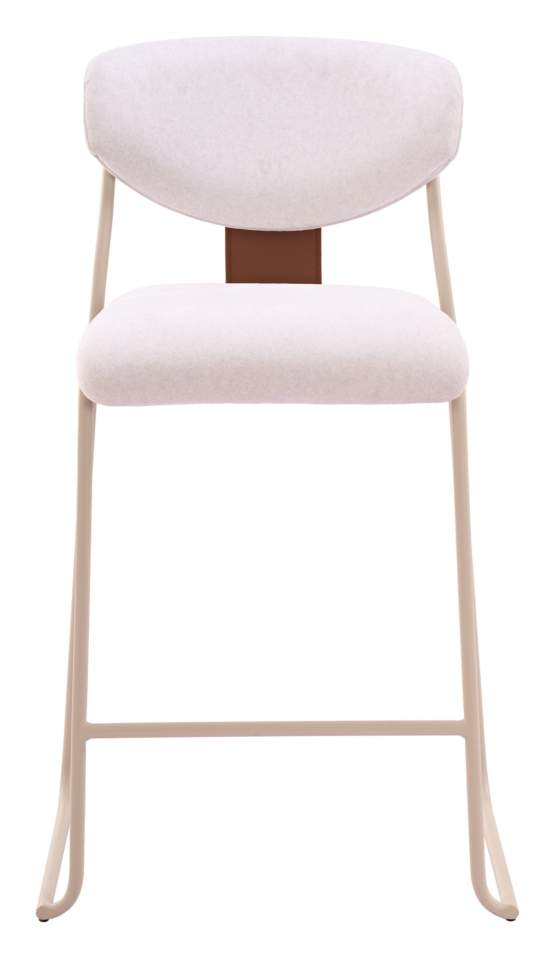 Meadow Cloud White Counter Stool (Set of 4) - Ornate Home
