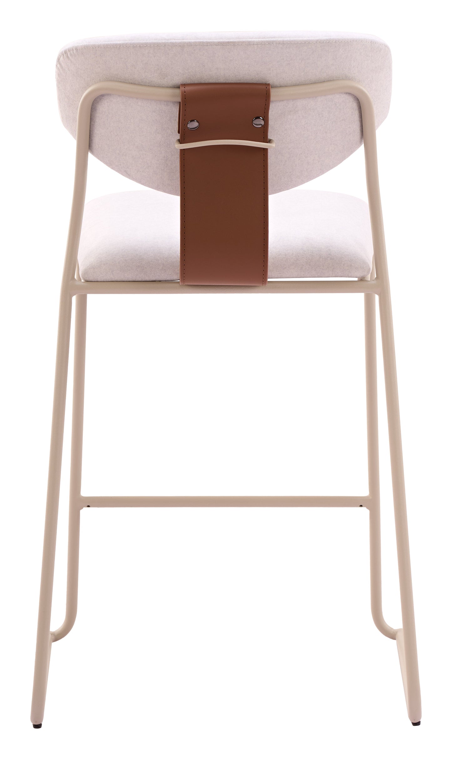 Meadow Cloud White Counter Stool (Set of 4) - Ornate Home