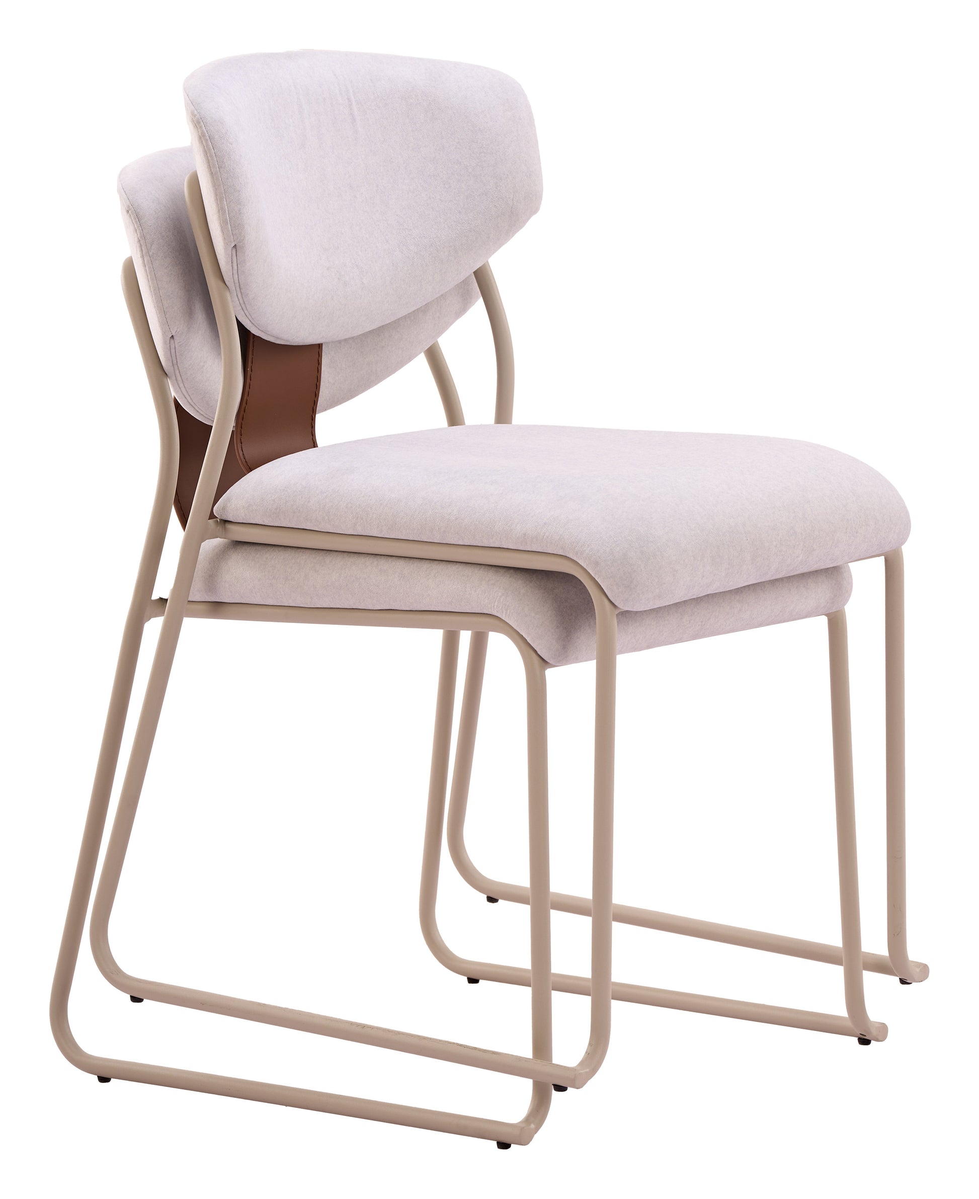 Meadow Cloud White Dining Chair (Set of 4) - Ornate Home