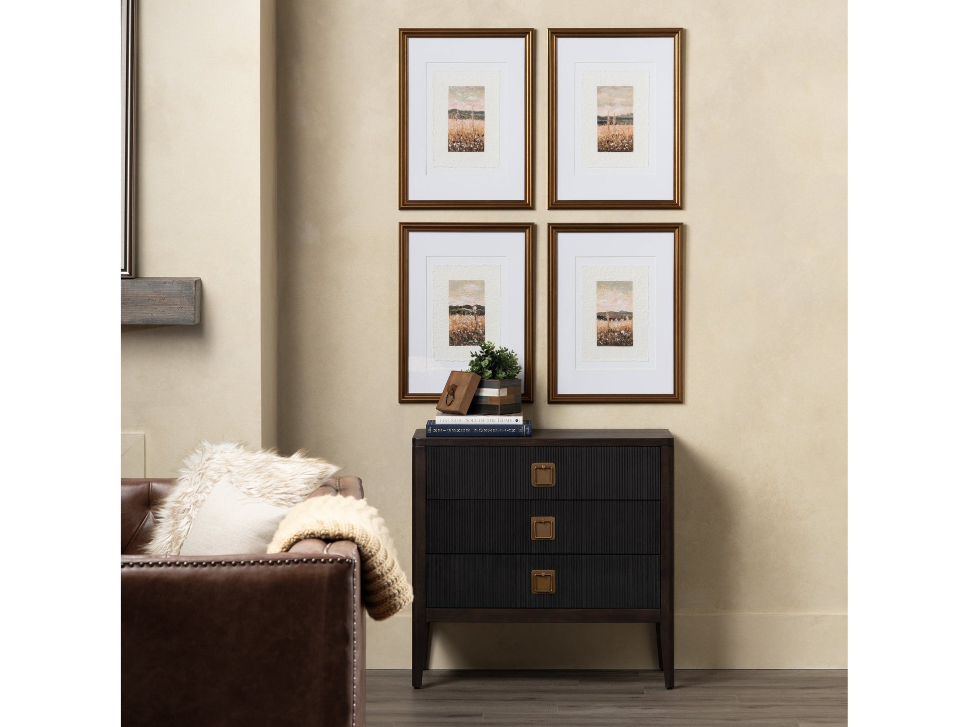 Meadows Brown/Natural Print - Ornate Home