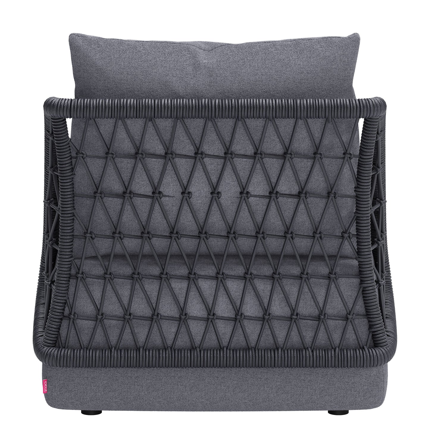 Mekan Gray Outdoor Accent Chair - Ornate Home