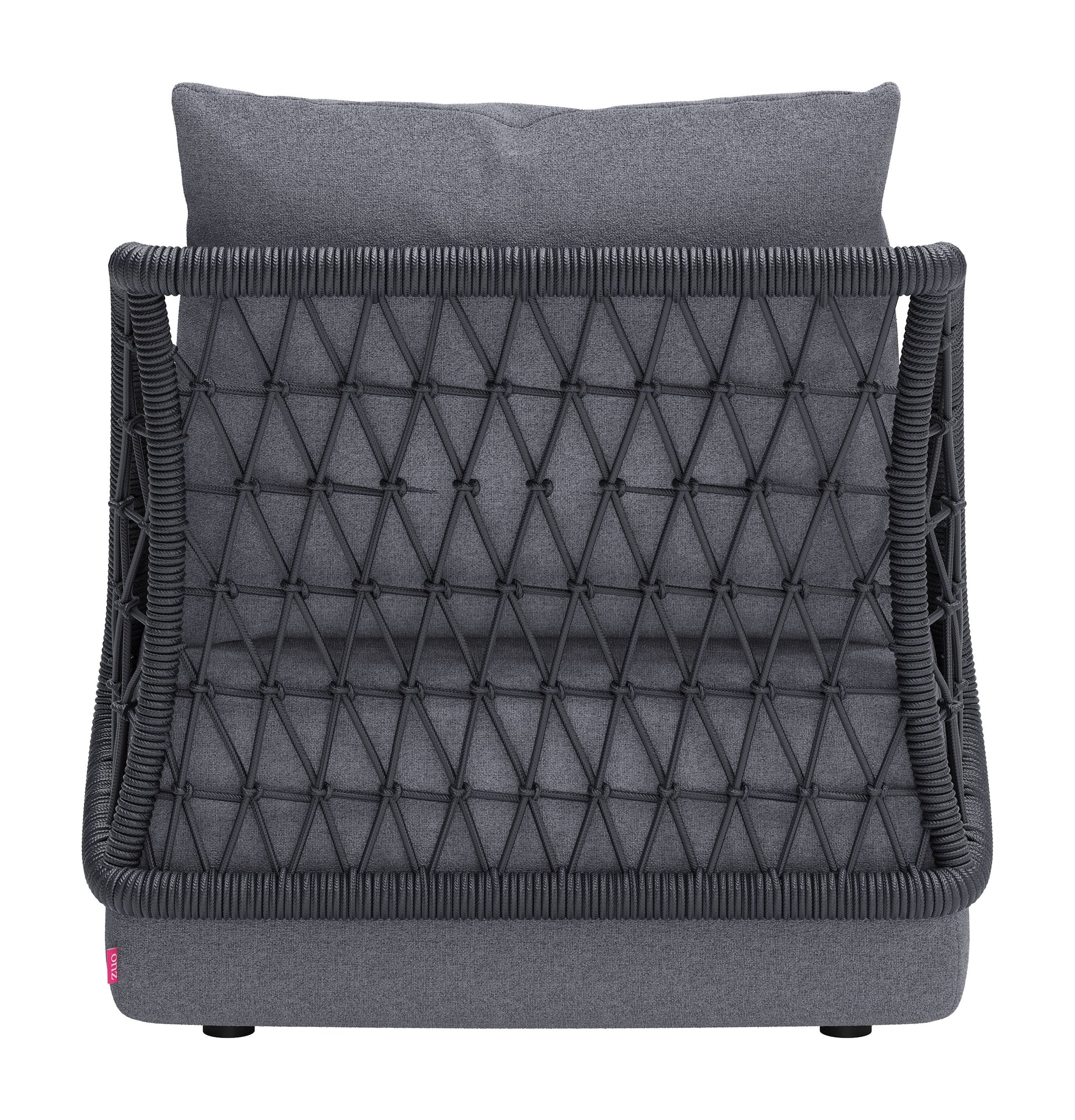 Mekan Gray Outdoor Accent Chair - Ornate Home