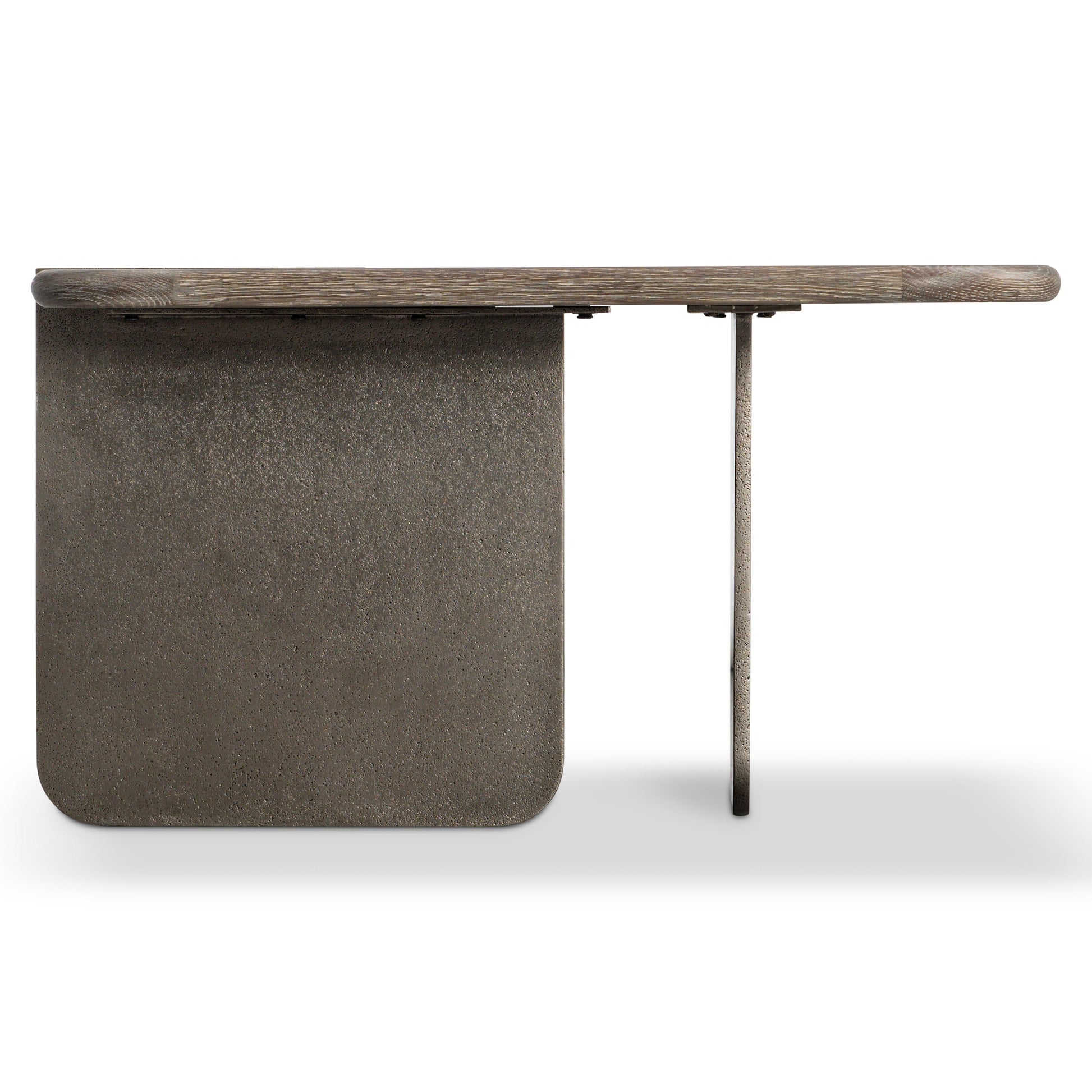 Melba Puma/Graphite Cocktail Table (30.25" x 36" x 17") - Ornate Home