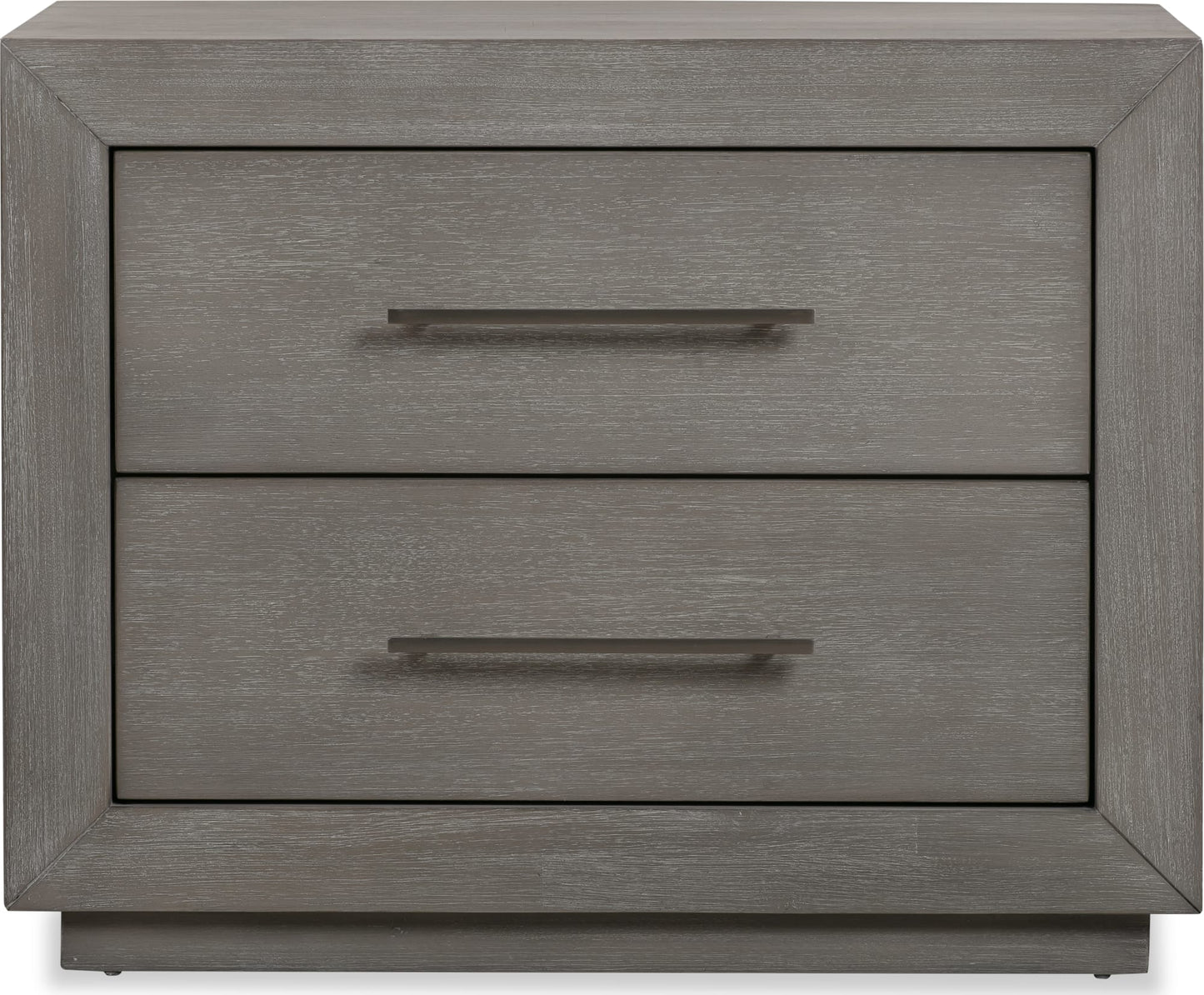 Melbourne Mineral Two Drawer Nightstand with USB - Ornate Home
