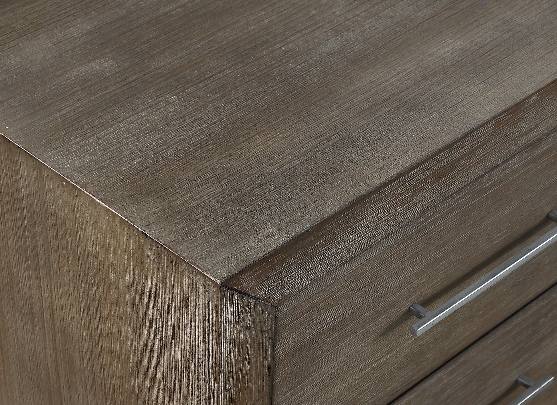 Melbourne Two Drawer Nightstand with USB in Dark Pine - Ornate Home