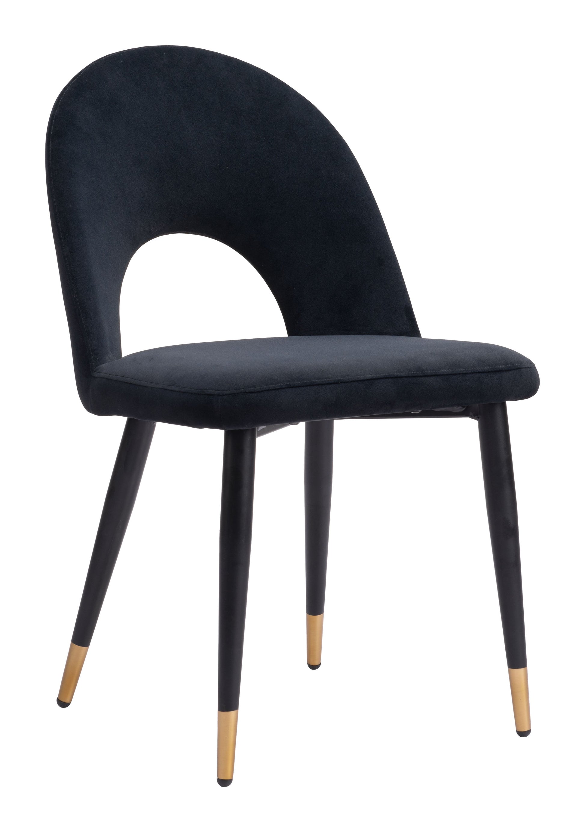Menlo Black Dining Chair (Set of 2) - Ornate Home