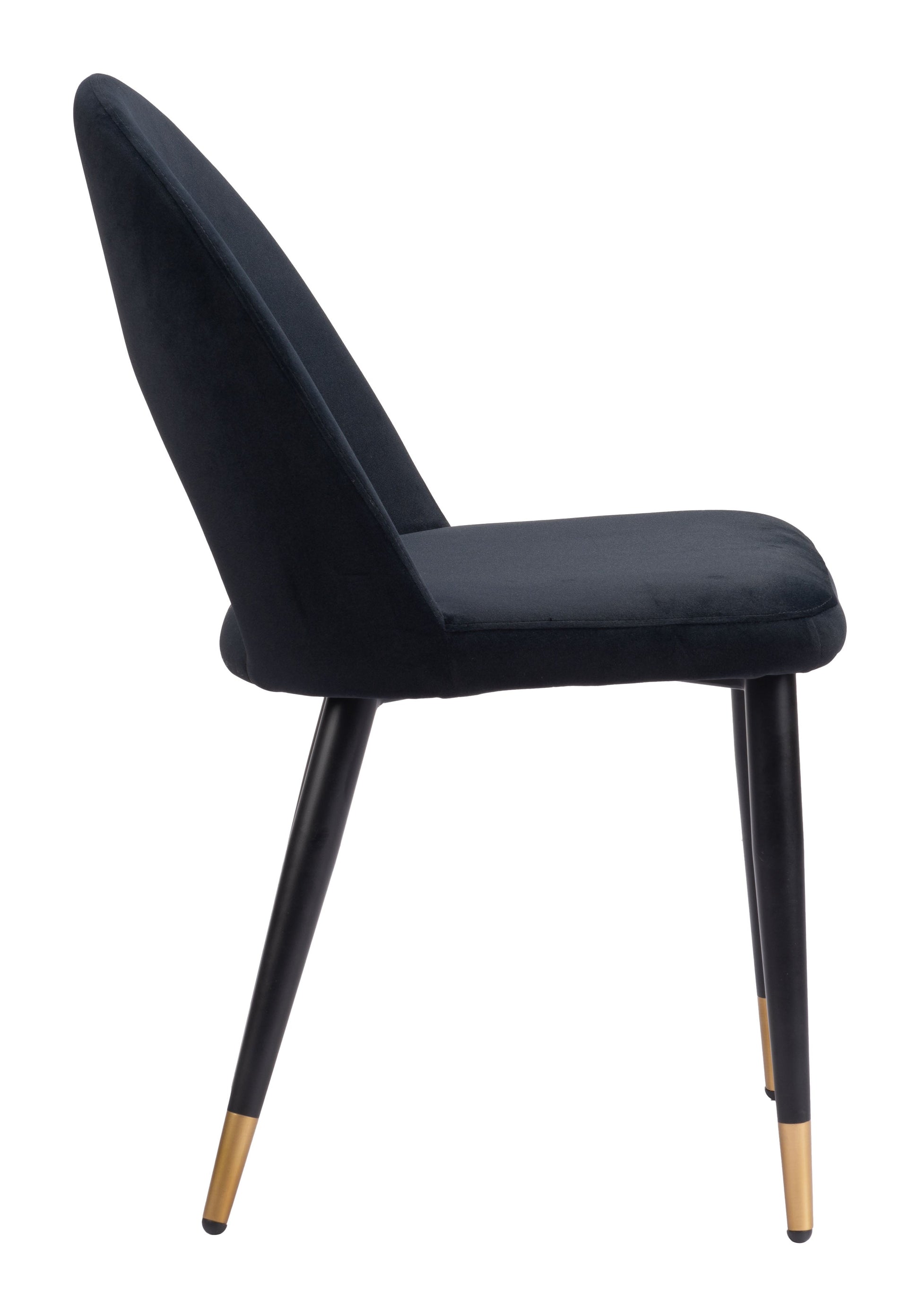Menlo Black Dining Chair (Set of 2) - Ornate Home