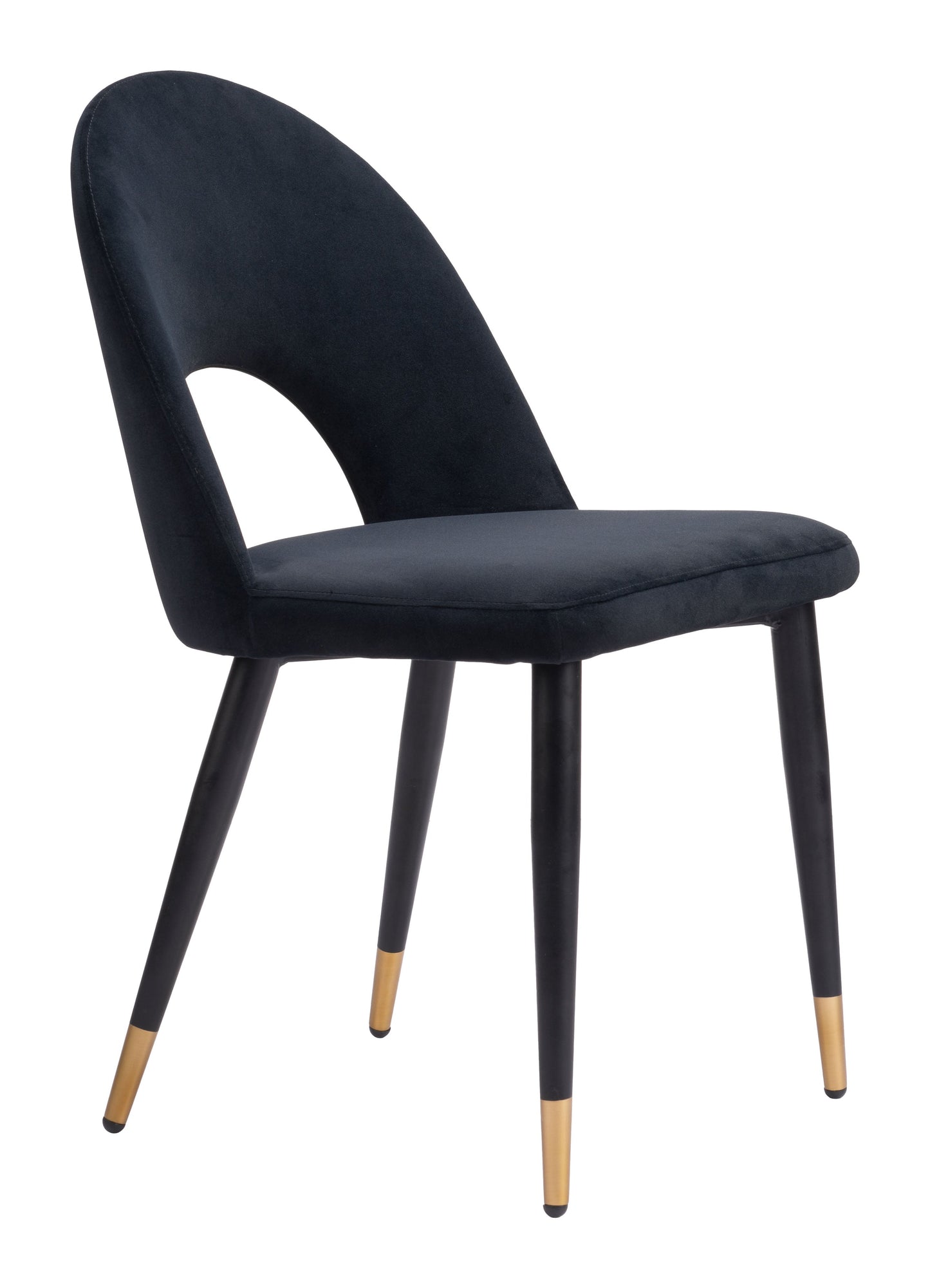 Menlo Black Dining Chair (Set of 2) - Ornate Home
