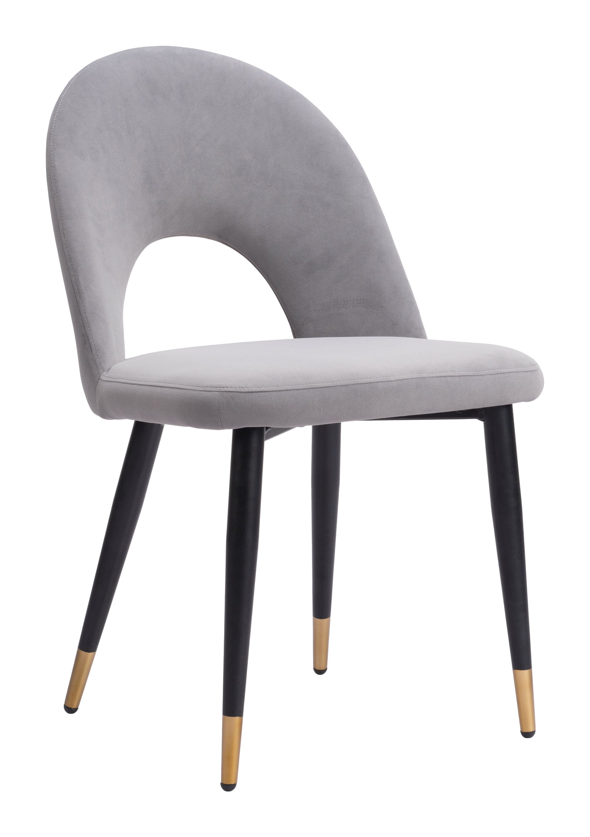 Menlo Gray Dining Chair (Set of 2) - Ornate Home