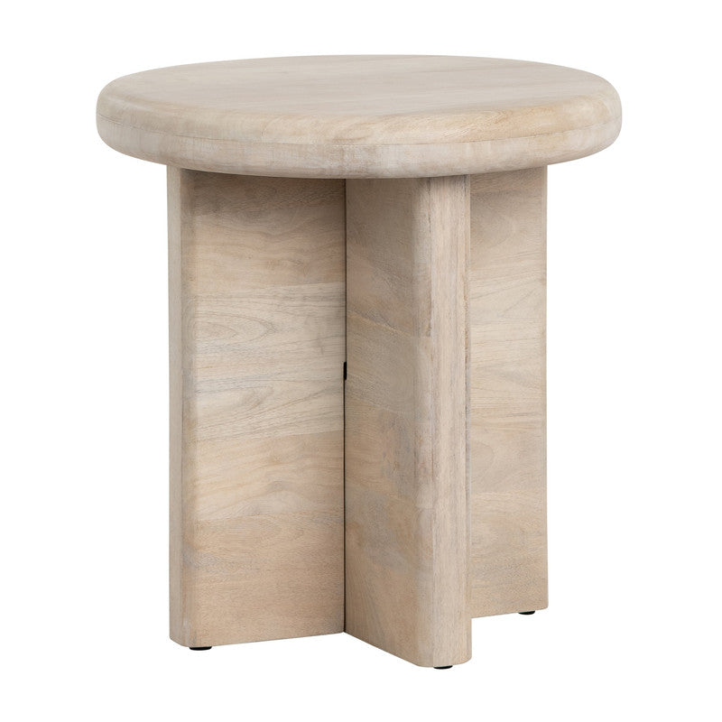 Mercer Tan End Table - Ornate Home