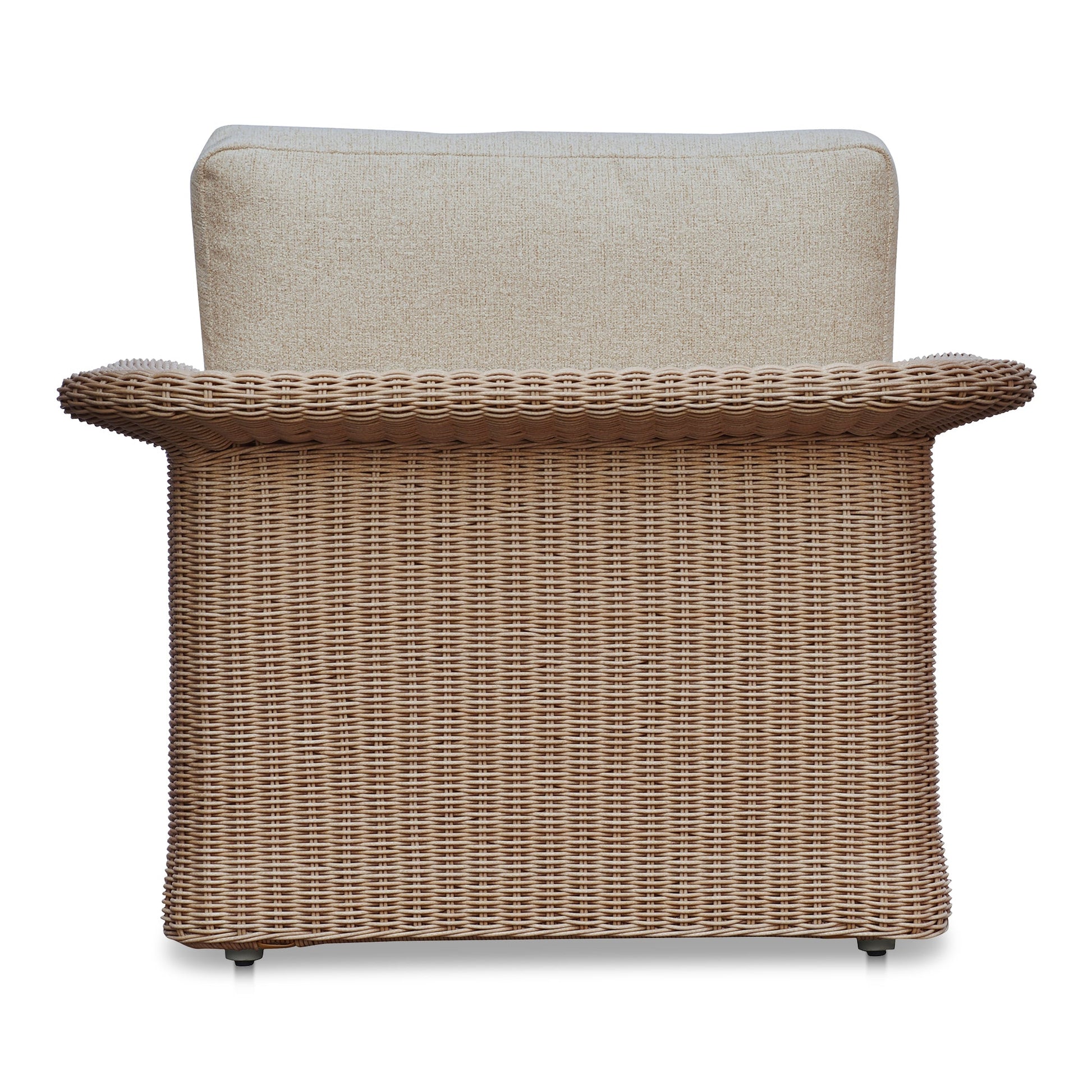 Meredith Beige Outdoor Accent Chair - Ornate Home