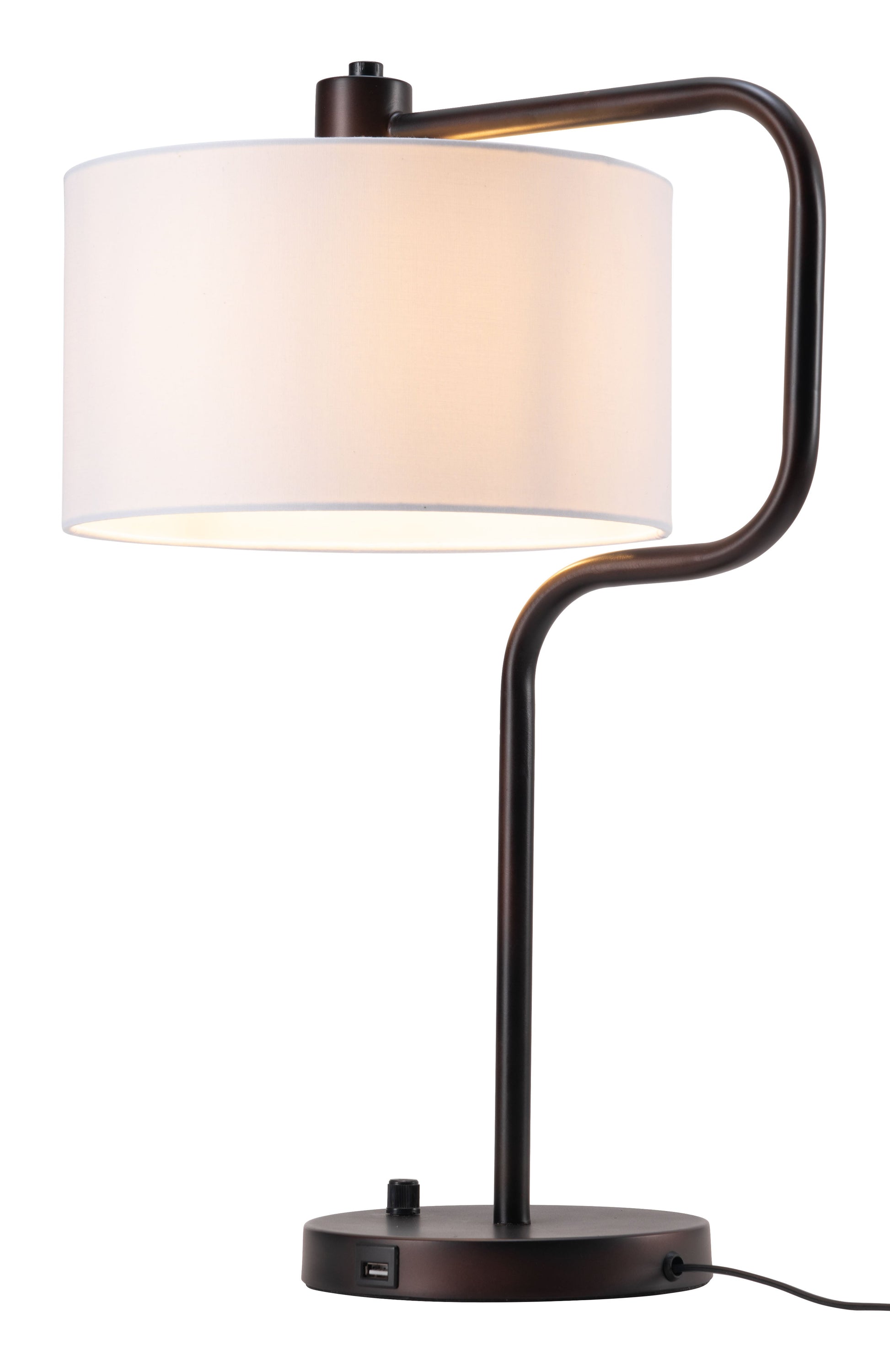 Middlemist White Table Lamp - Ornate Home