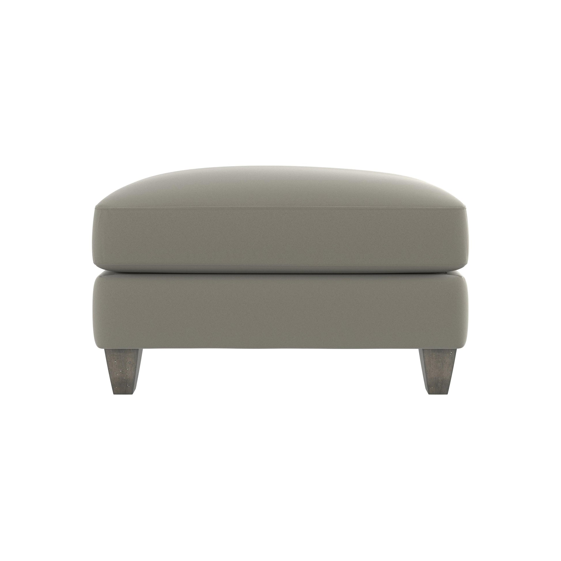 Mila Beige/Tan Fabric Ottoman - Ornate Home