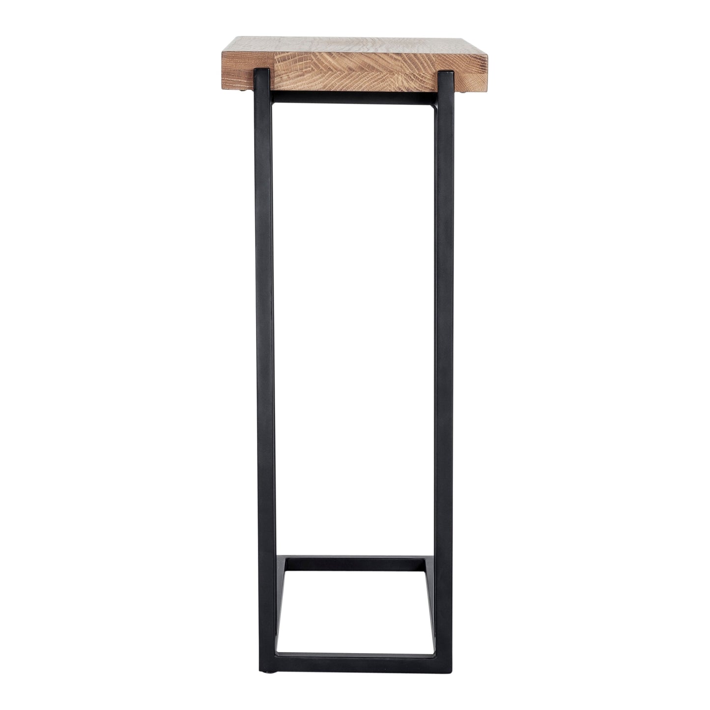 Mila Natural C Shaped Side Table - Ornate Home