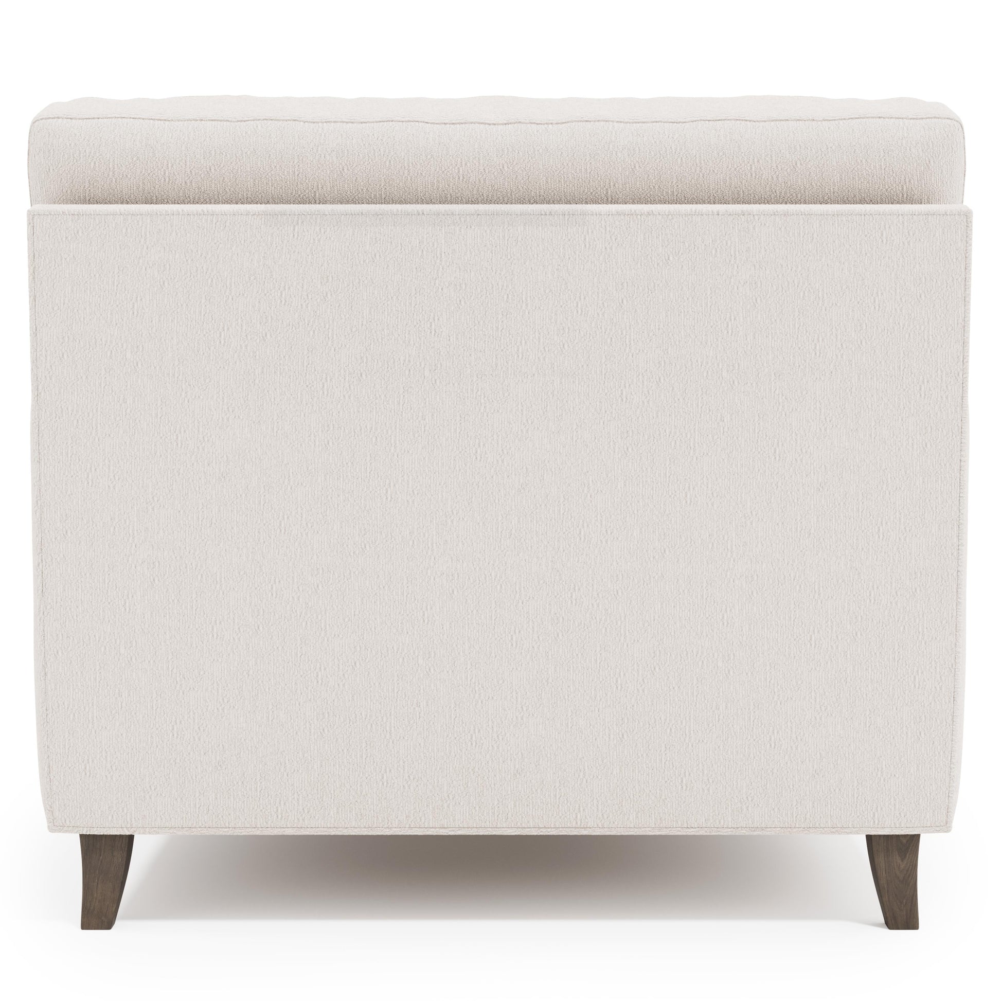 Mila White/Cream Fabric Chair - Ornate Home