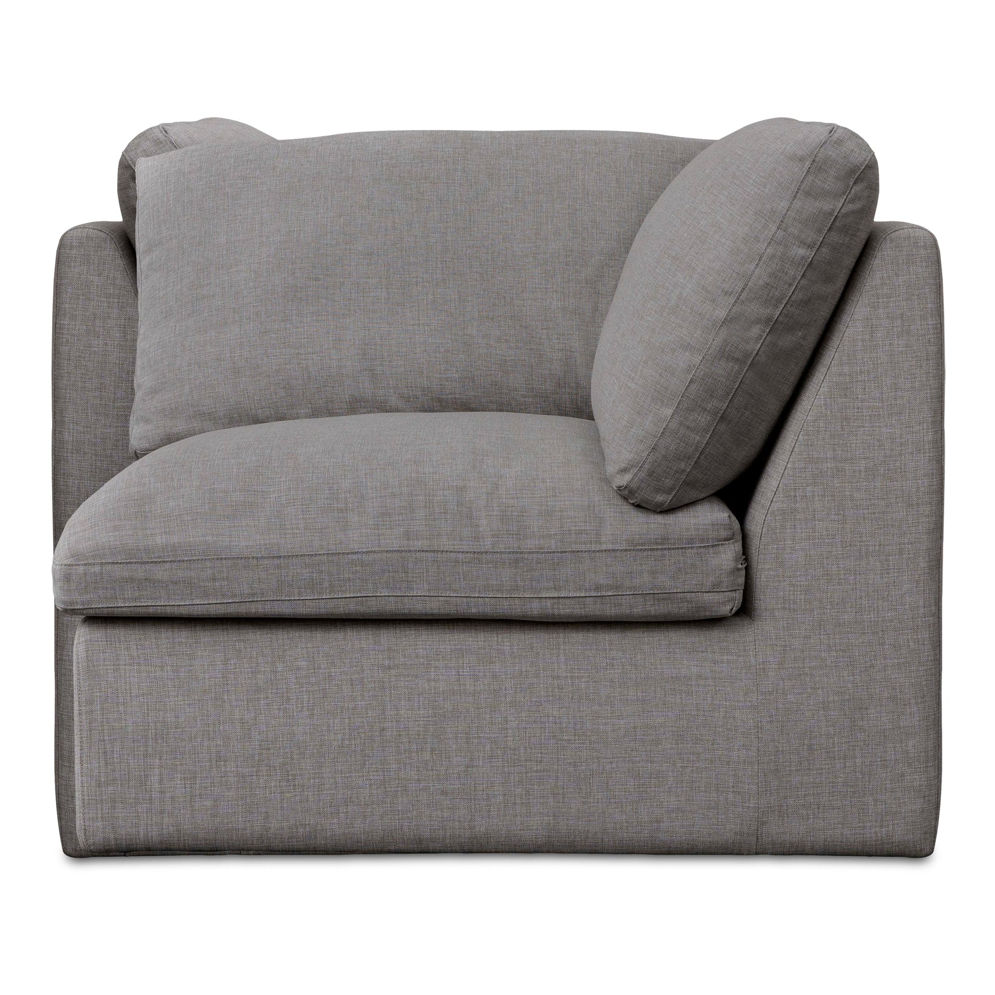 Miles Speckled Light Grey Outdoor Corner - Ornate Home