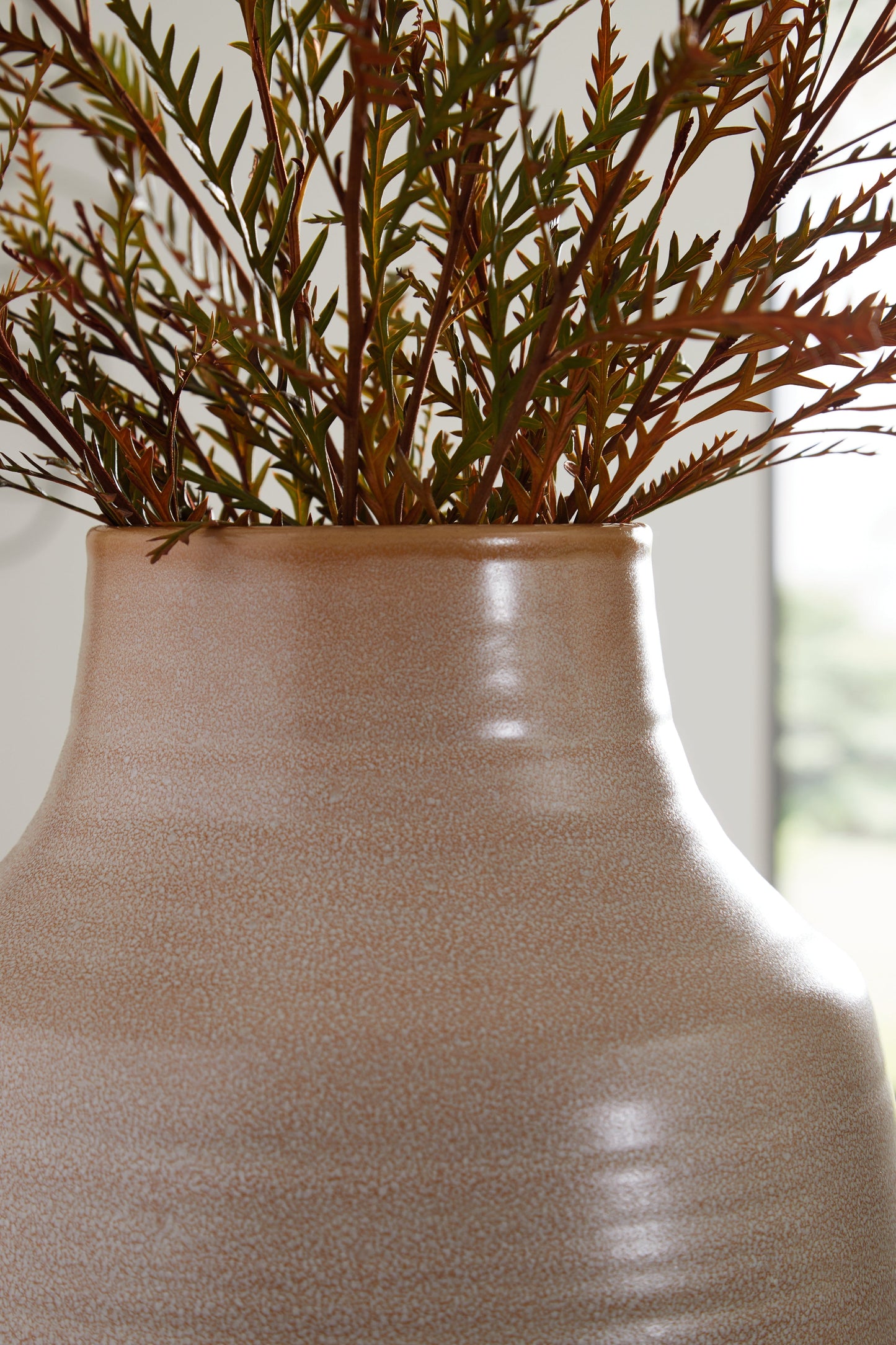 Millcott Tan Vase- Viva Furn