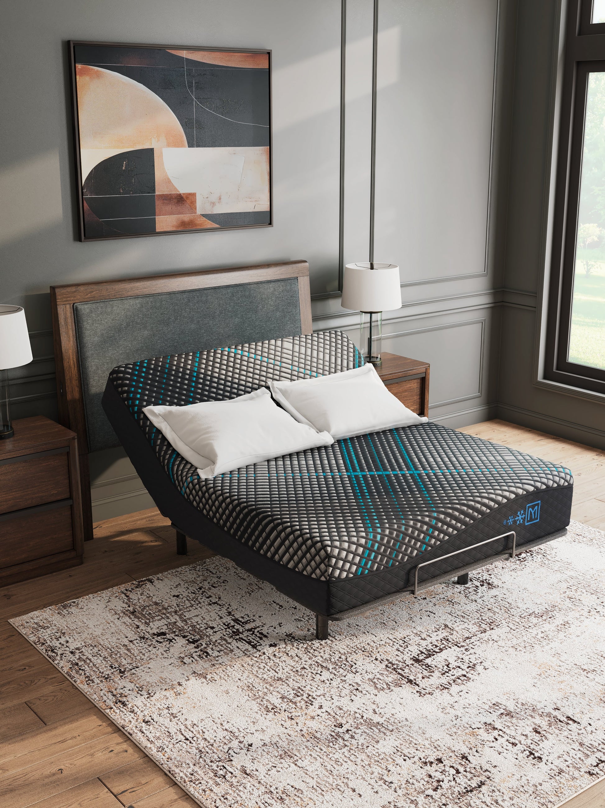 Millennium 2.0 Foam 12 Inch Black California King Mattress- Viva Furn