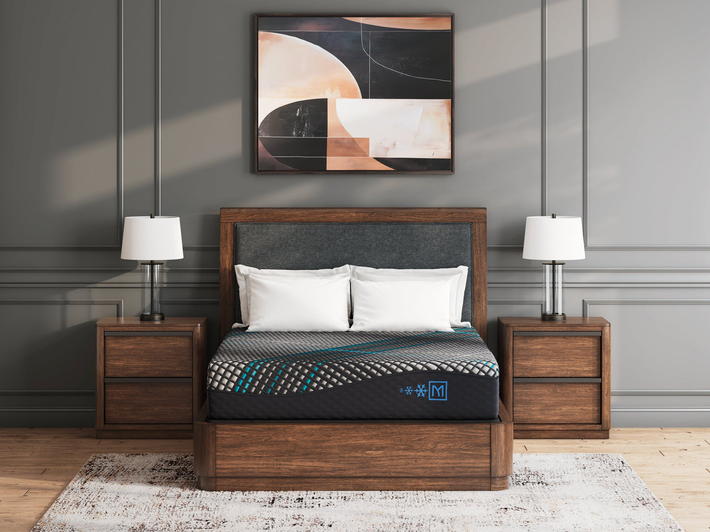 Millennium 2.0 Foam 12 Inch Black Twin XL Mattress- Viva Furn