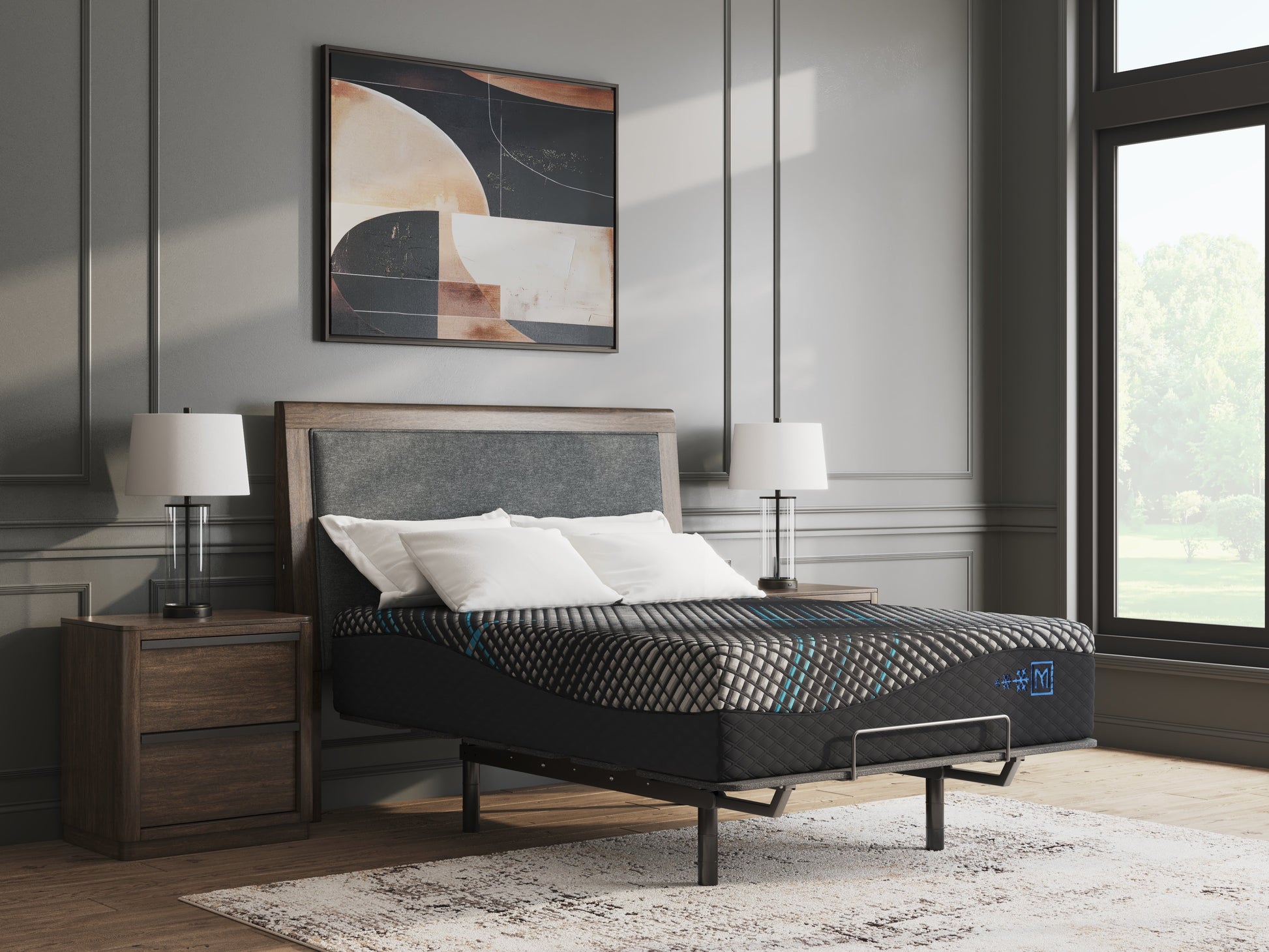 Millennium 2.0 Foam 14 Inch Black California King Mattress- Viva Furn