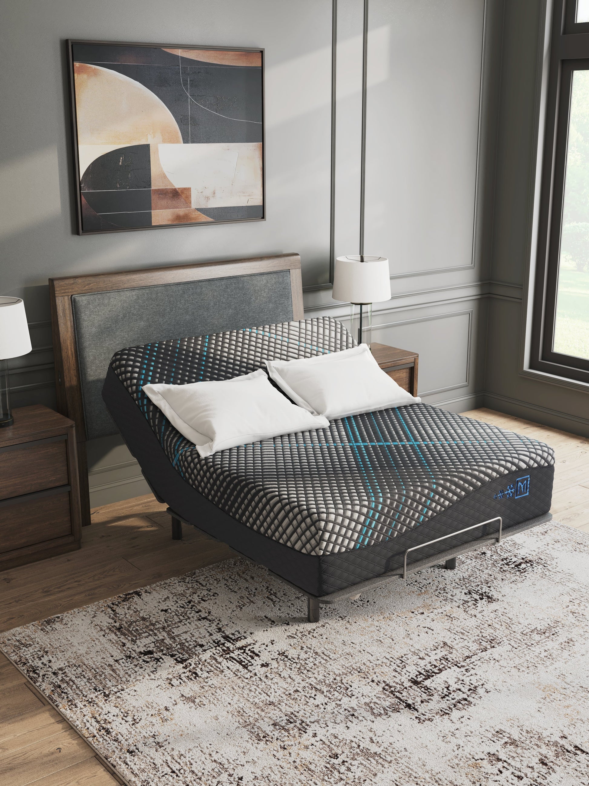 Millennium 2.0 Foam 14 Inch Black Queen Mattress- Viva Furn