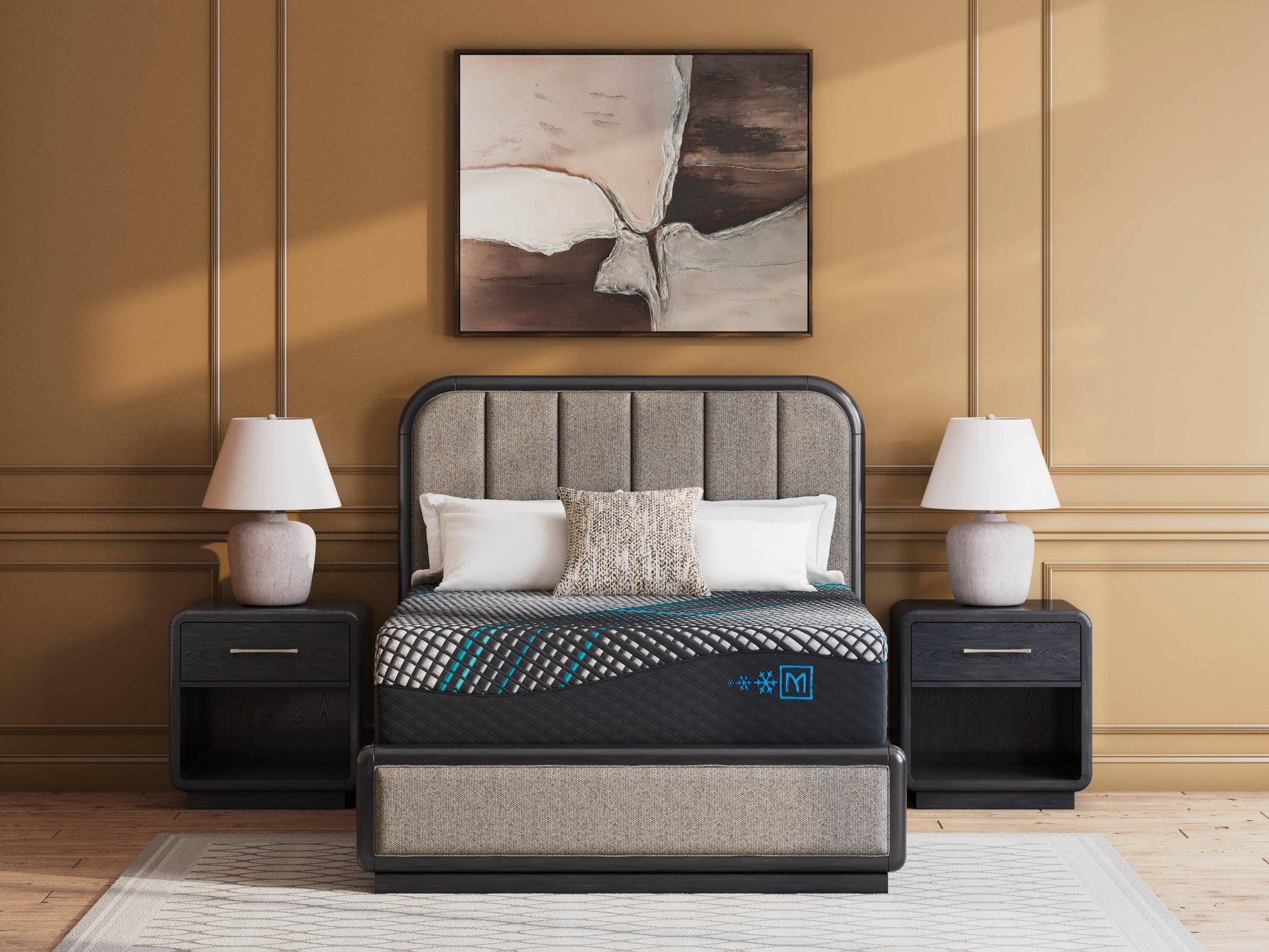 Millennium 2.0 Hybrid 14 Inch Black Twin XL Mattress- Viva Furn