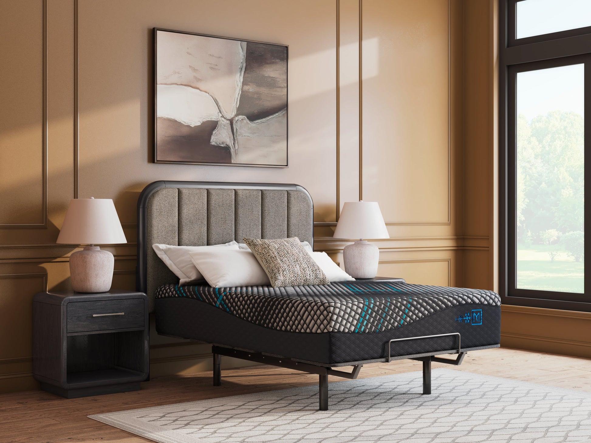 Millennium 2.0 Hybrid 14 Inch Black Twin XL Mattress- Viva Furn