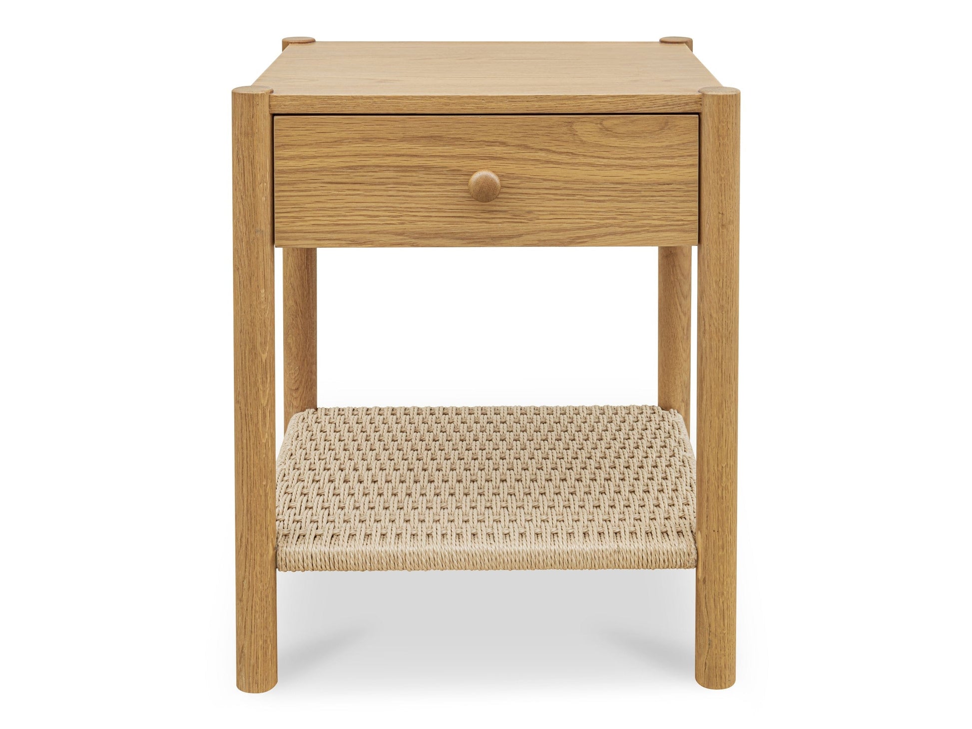 Millie Natural Nightstand - Ornate Home