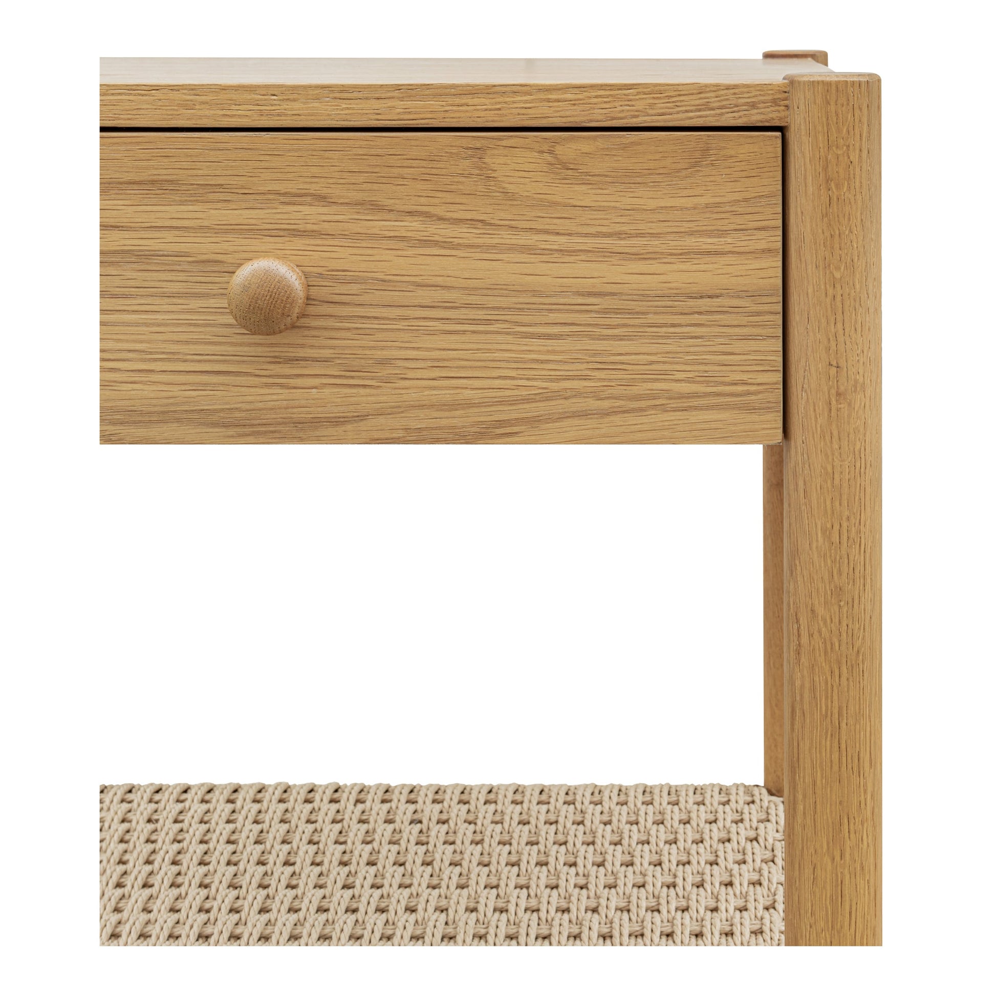 Millie Natural Nightstand - Ornate Home
