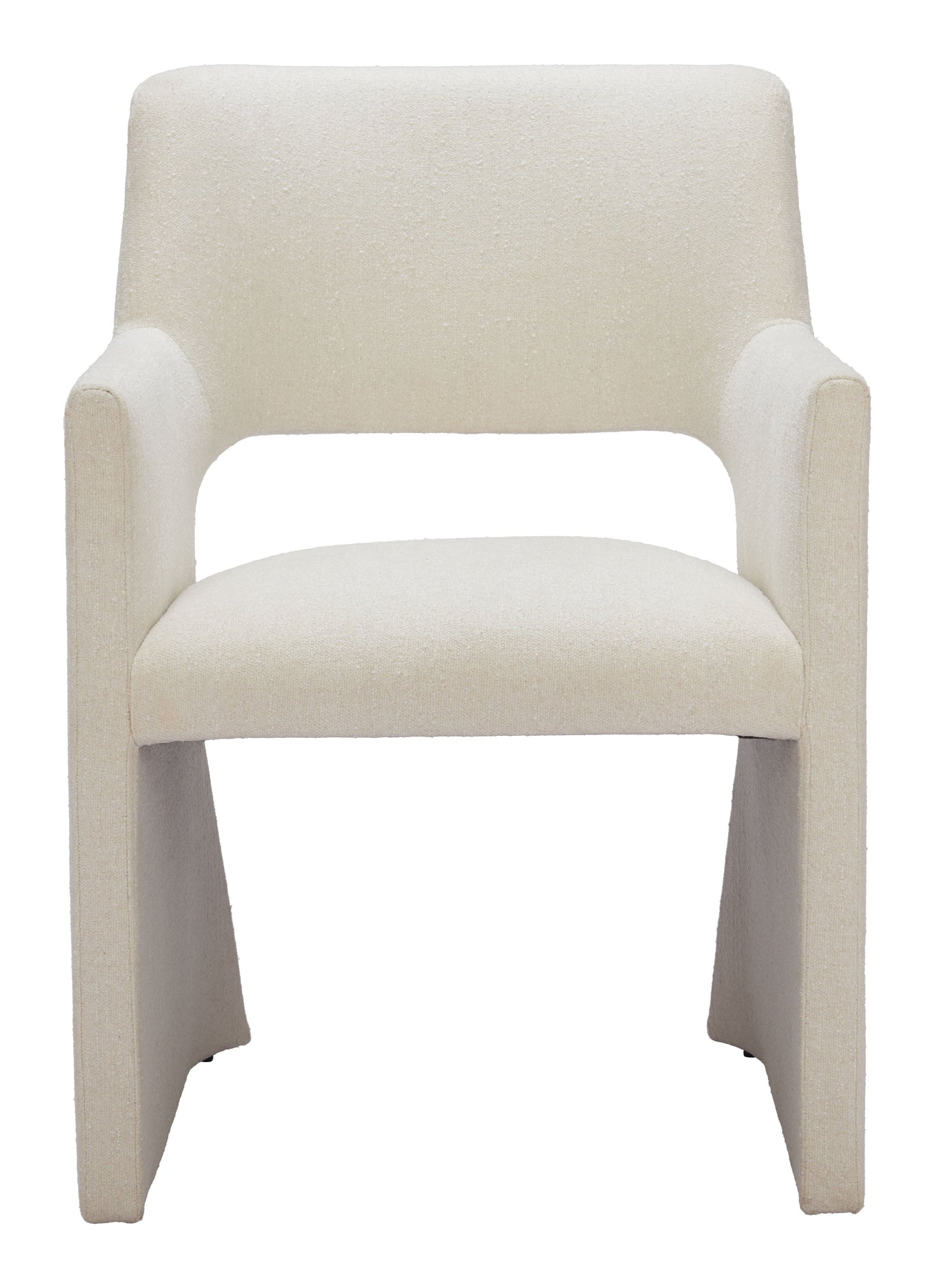 Minet Linen White Dining Chair - Ornate Home