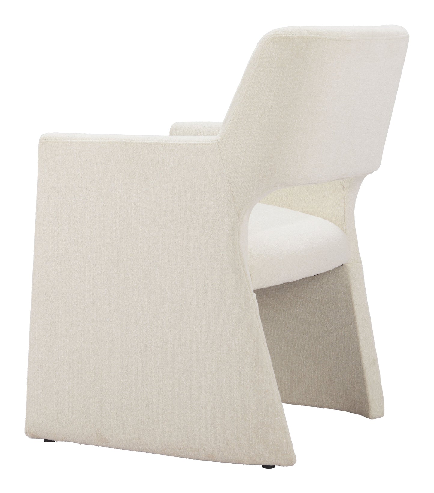 Minet Linen White Dining Chair - Ornate Home