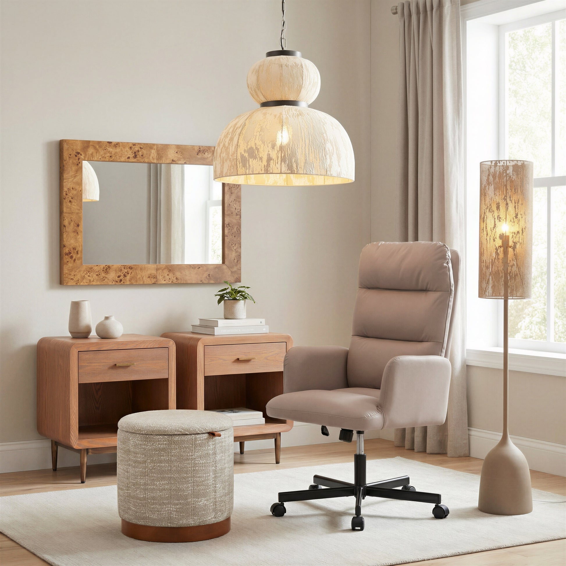 Mirat Brown Mirror - Ornate Home