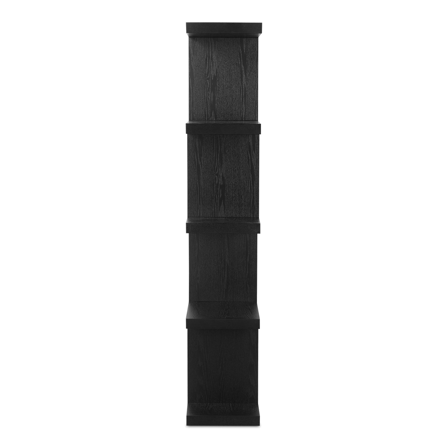 Miri Black Large Shelf - Ornate Home
