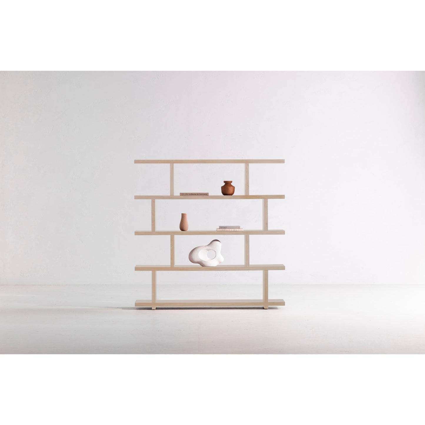 Miri Oak Large Shelf - Ornate Home