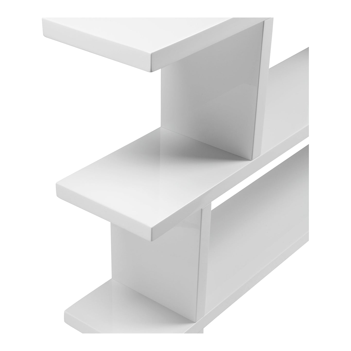 Miri White Small Shelf - Ornate Home