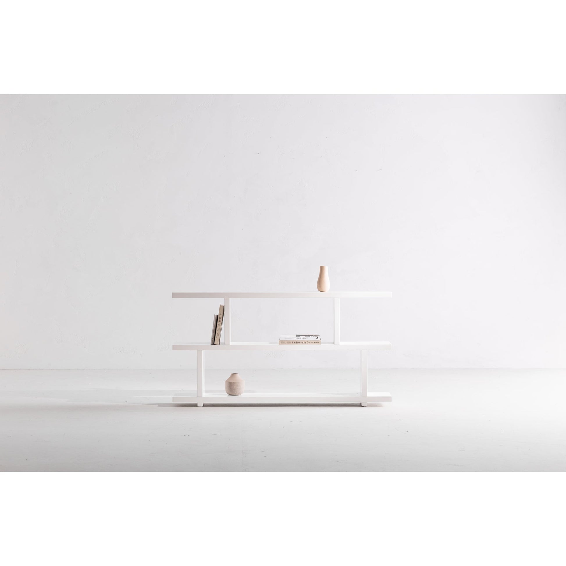 Miri White Small Shelf - Ornate Home