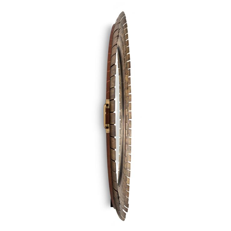 Mistral Brown Wall Mirror - Ornate Home