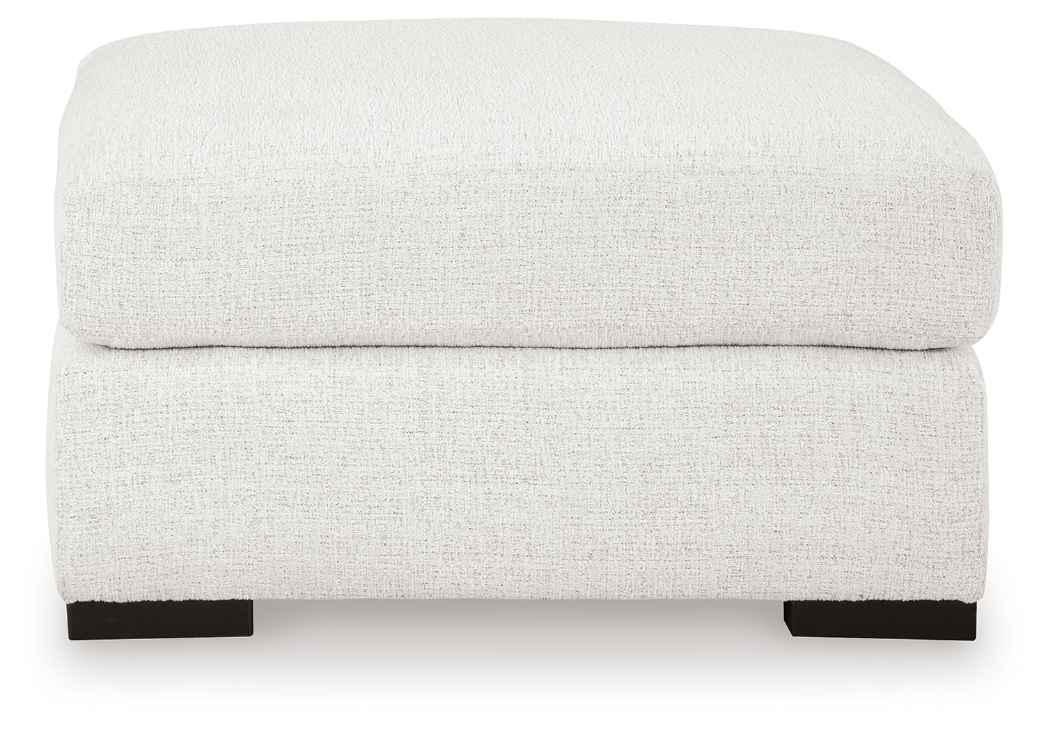 Misty-Lakes Chalk Oversized Accent Ottoman- Viva Furn