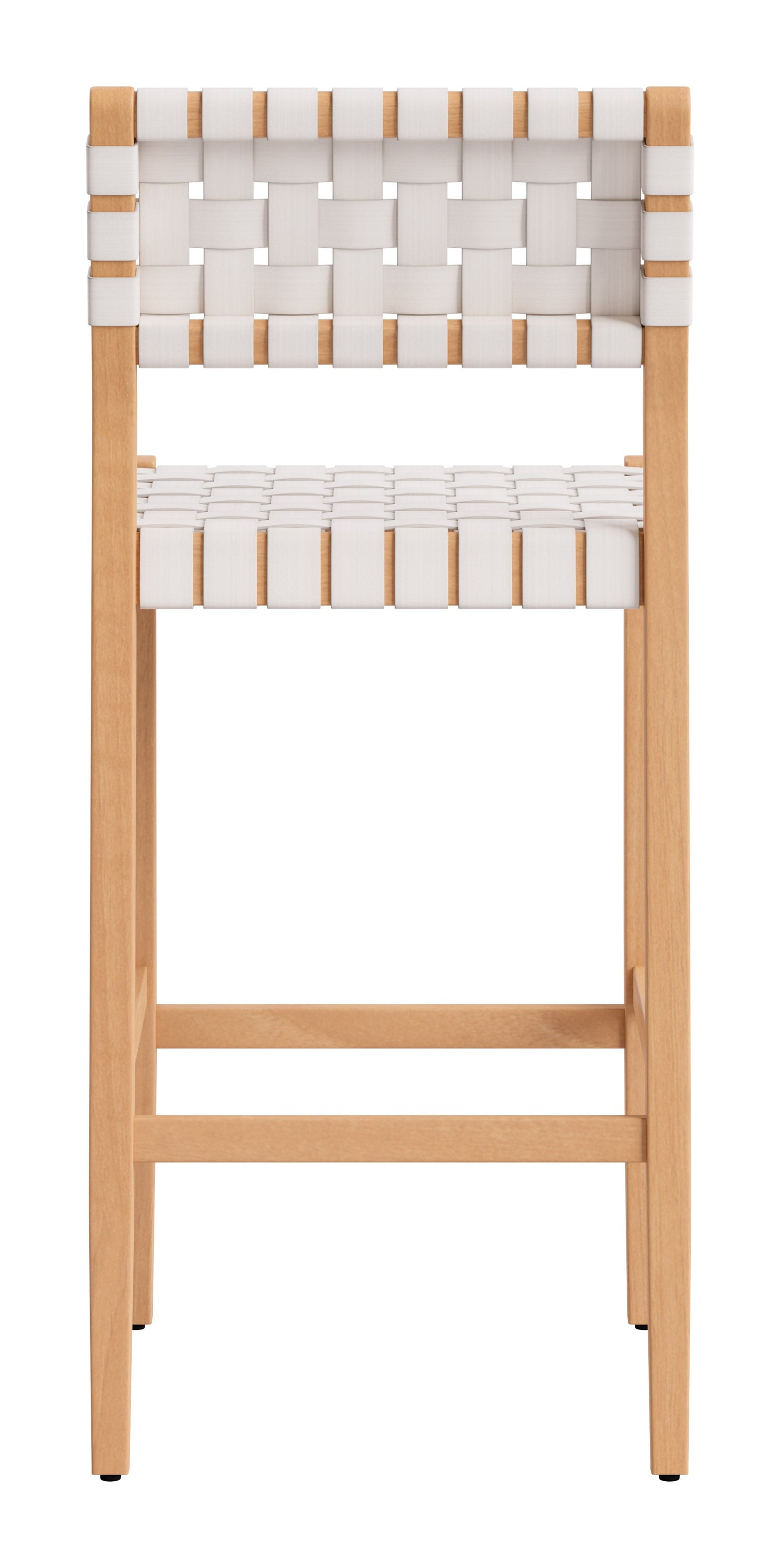 Mizuya White Barstool - Ornate Home