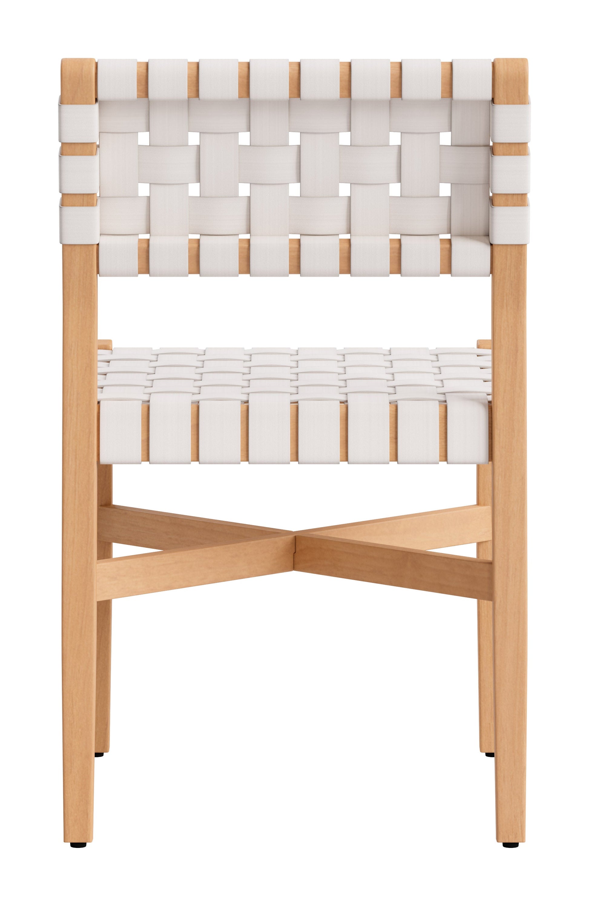 Mizuya White Outdoor Dining Chair - Ornate Home