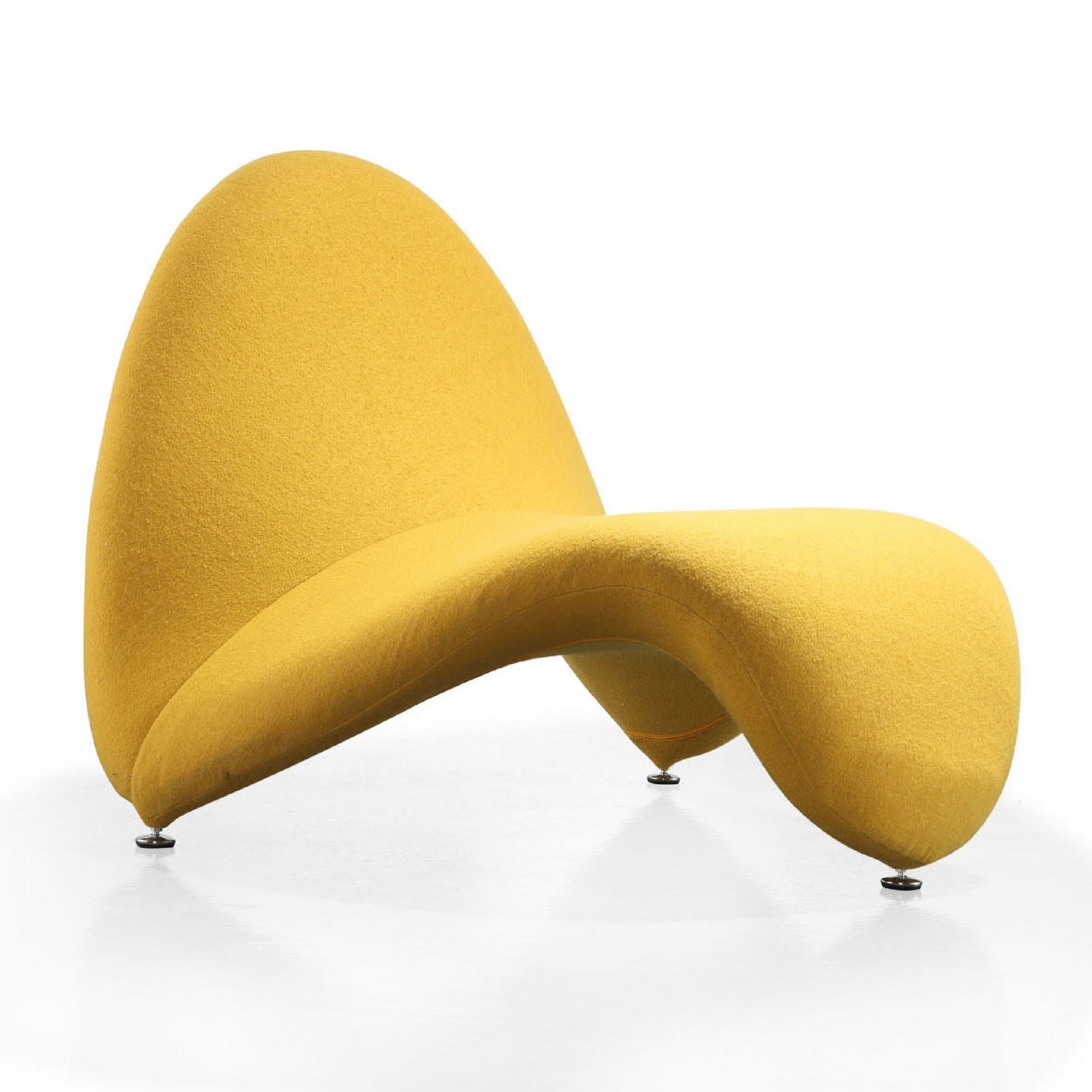MoMa Accent Chair in Yellow (set of 2) - Ornate Home