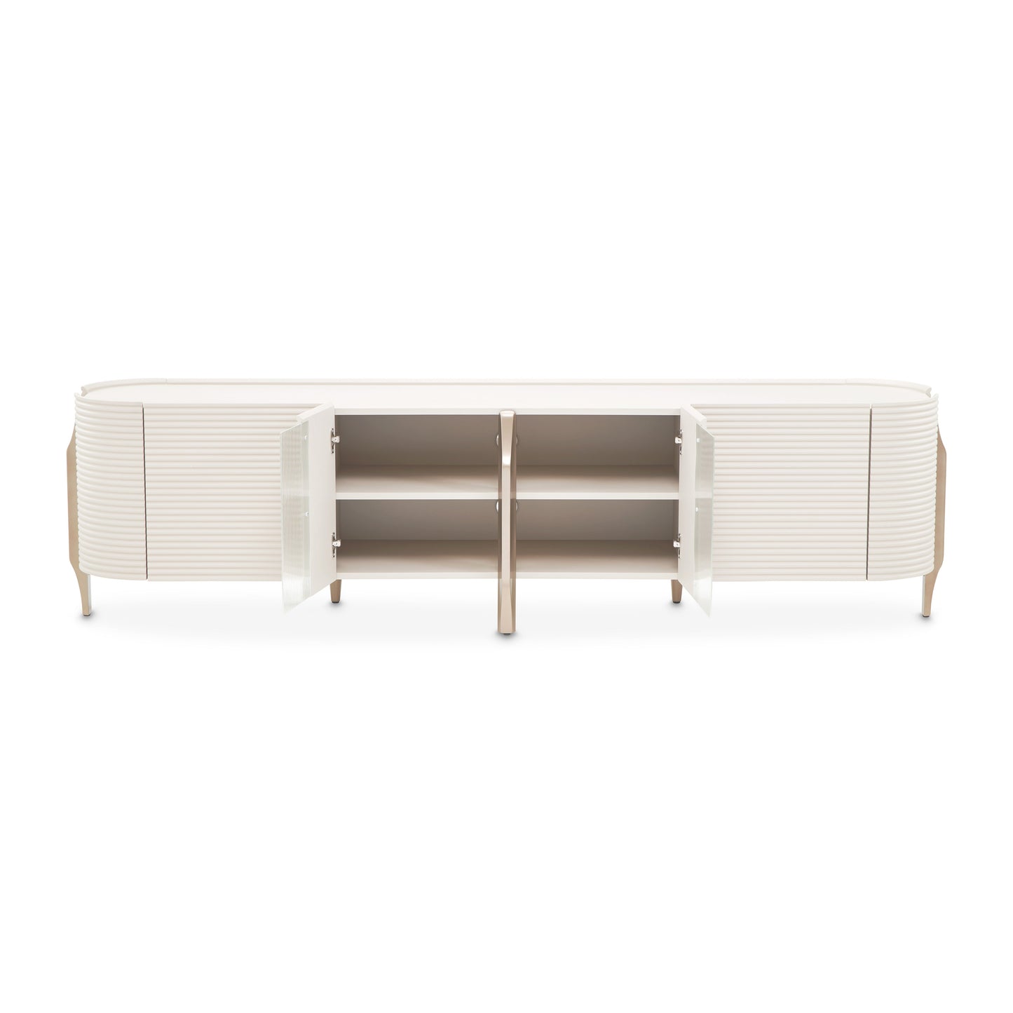 Mod Dream Rich Champagne Media Cabinet - Ornate Home