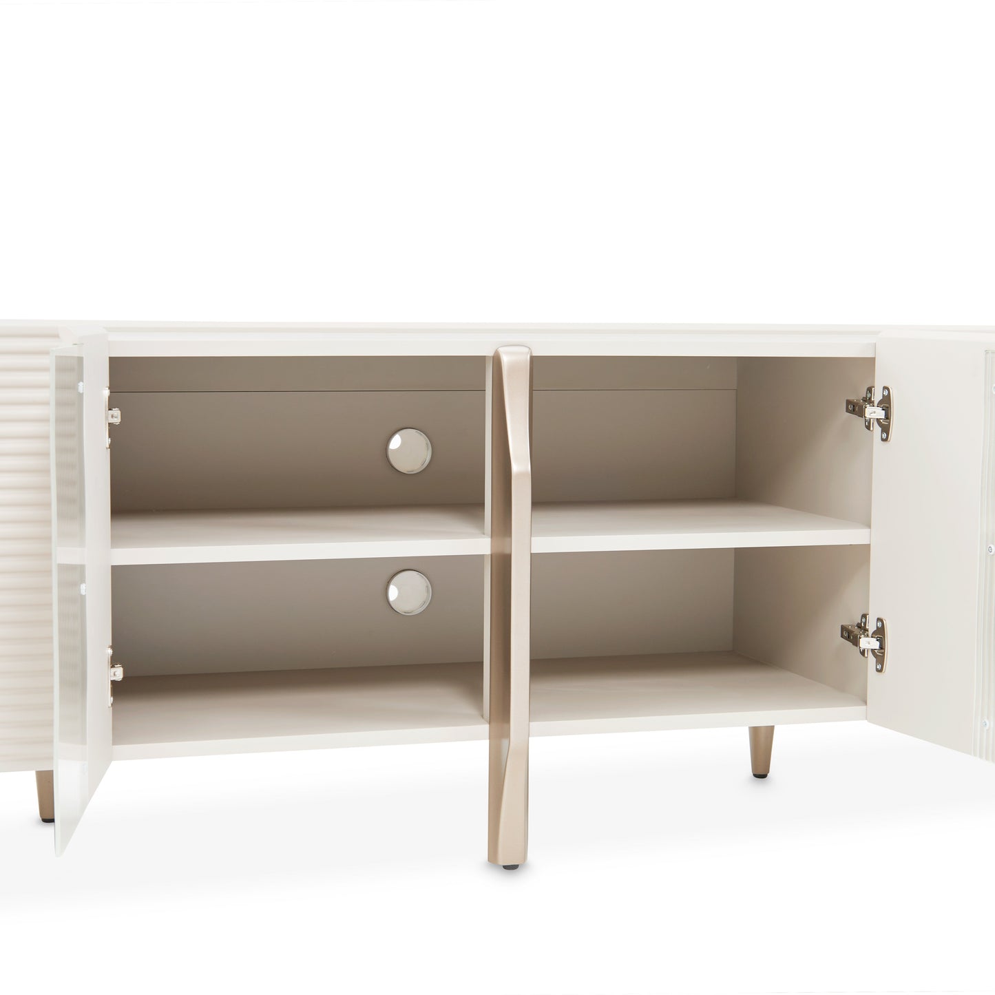 Mod Dream Rich Champagne Media Cabinet - Ornate Home
