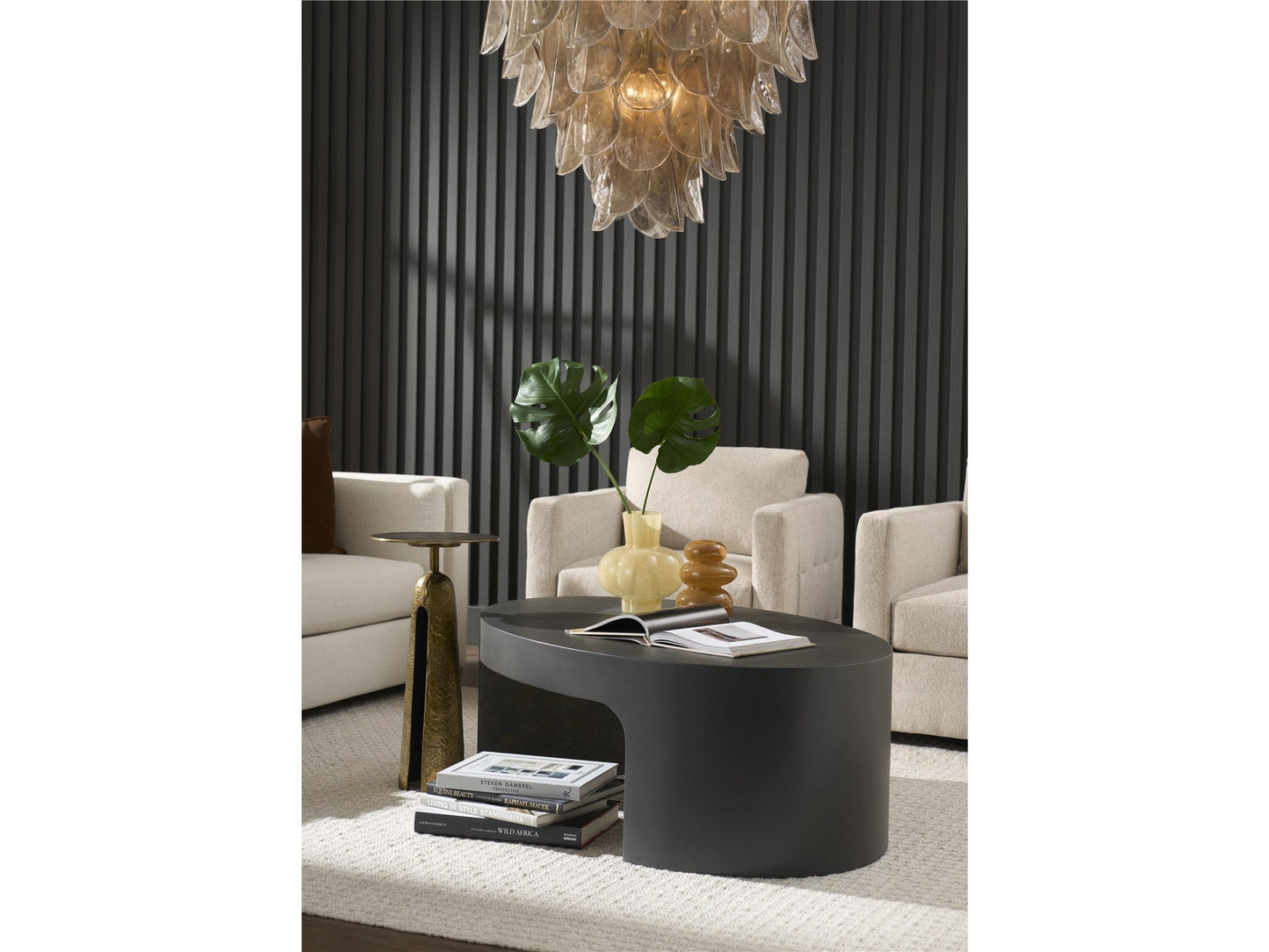 Modern Gold Metal Martini Table - Ornate Home