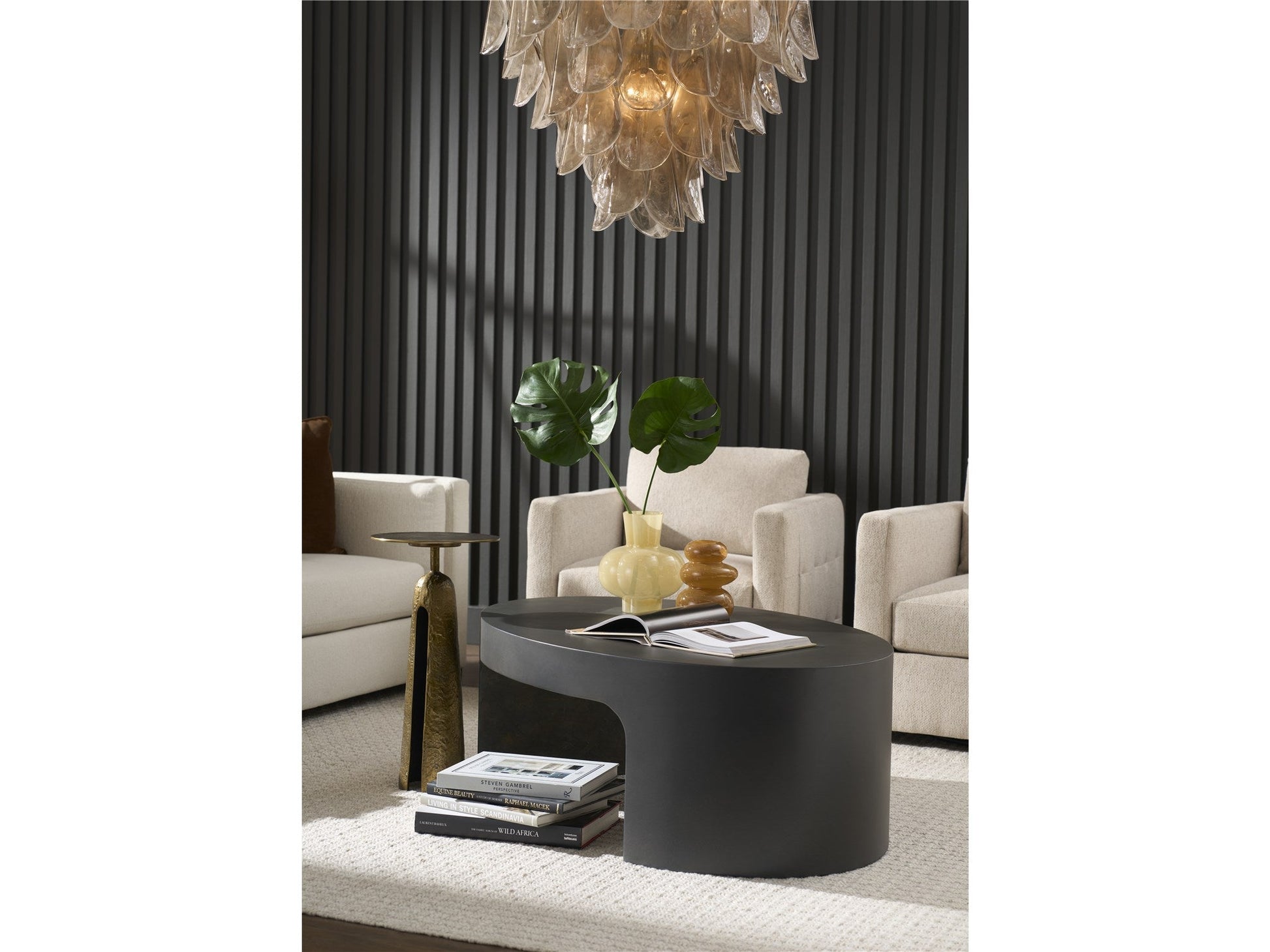Modern Gold Metal Martini Table - Ornate Home