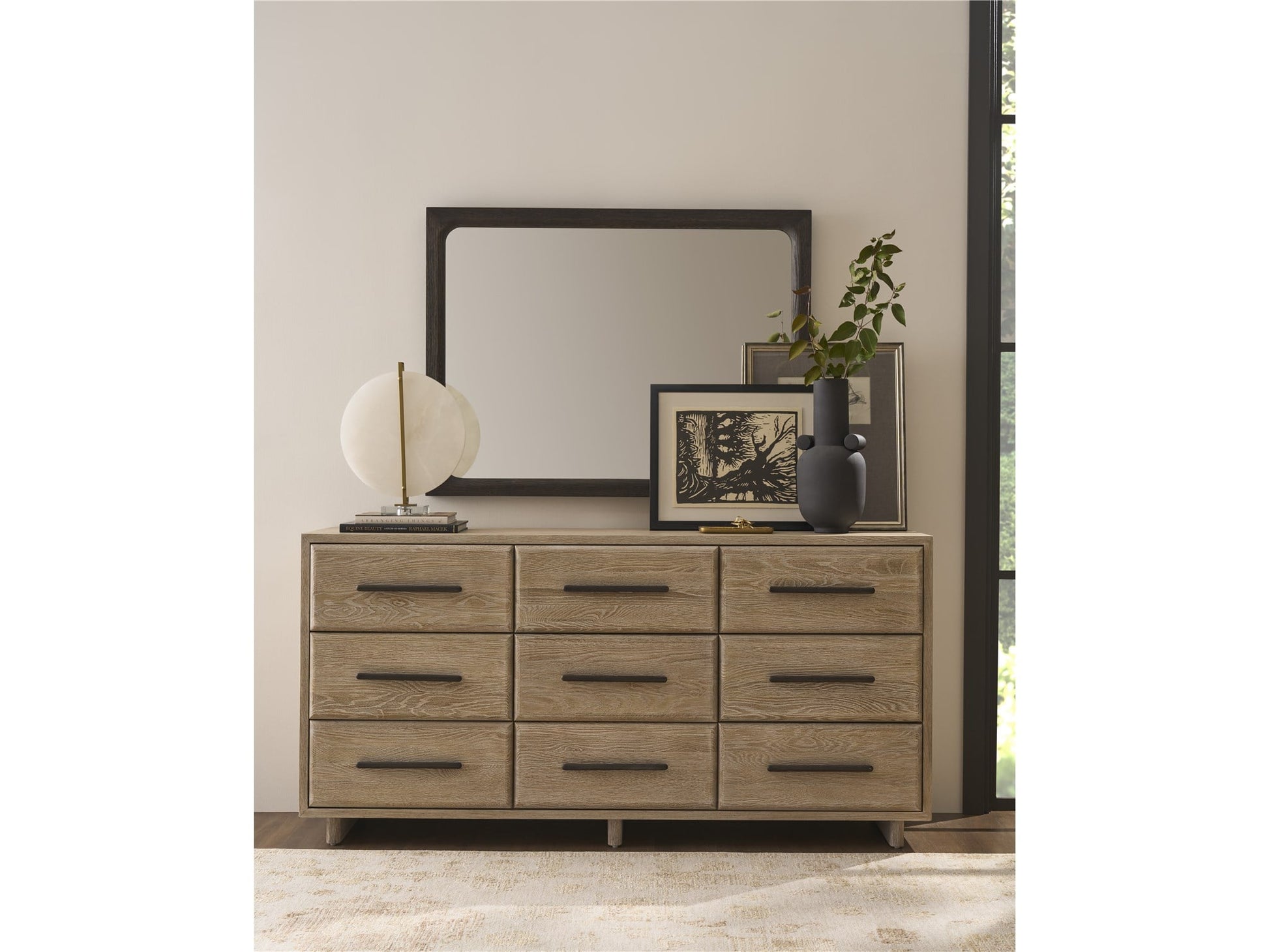 Modern Sable Mirror - Ornate Home