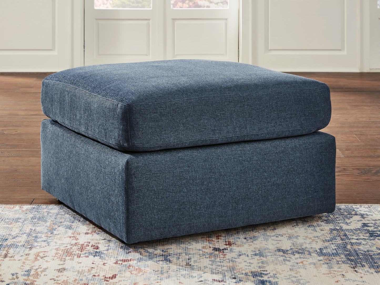 Modmax Ink Oversized Accent Ottoman- Viva Furn